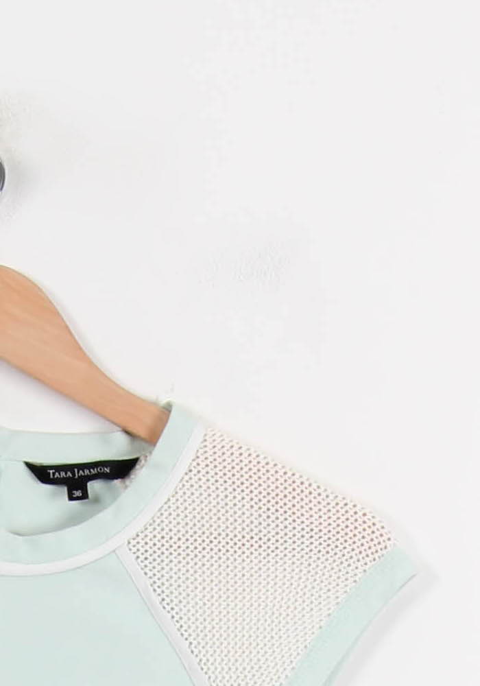 Short & Midi Dress TARA JARMON - Seconde Main Green