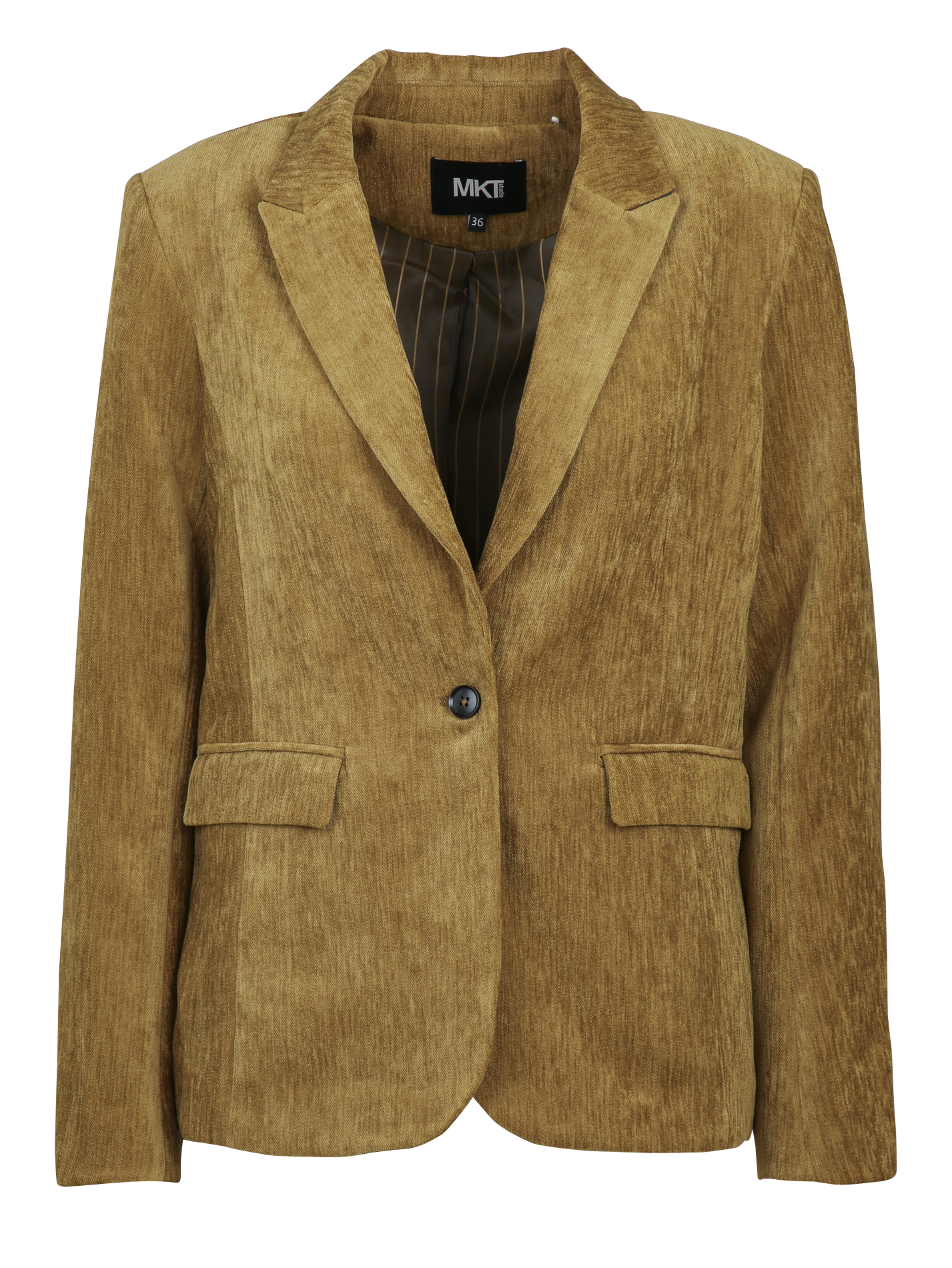 Veste col tailleur  MKT Marron