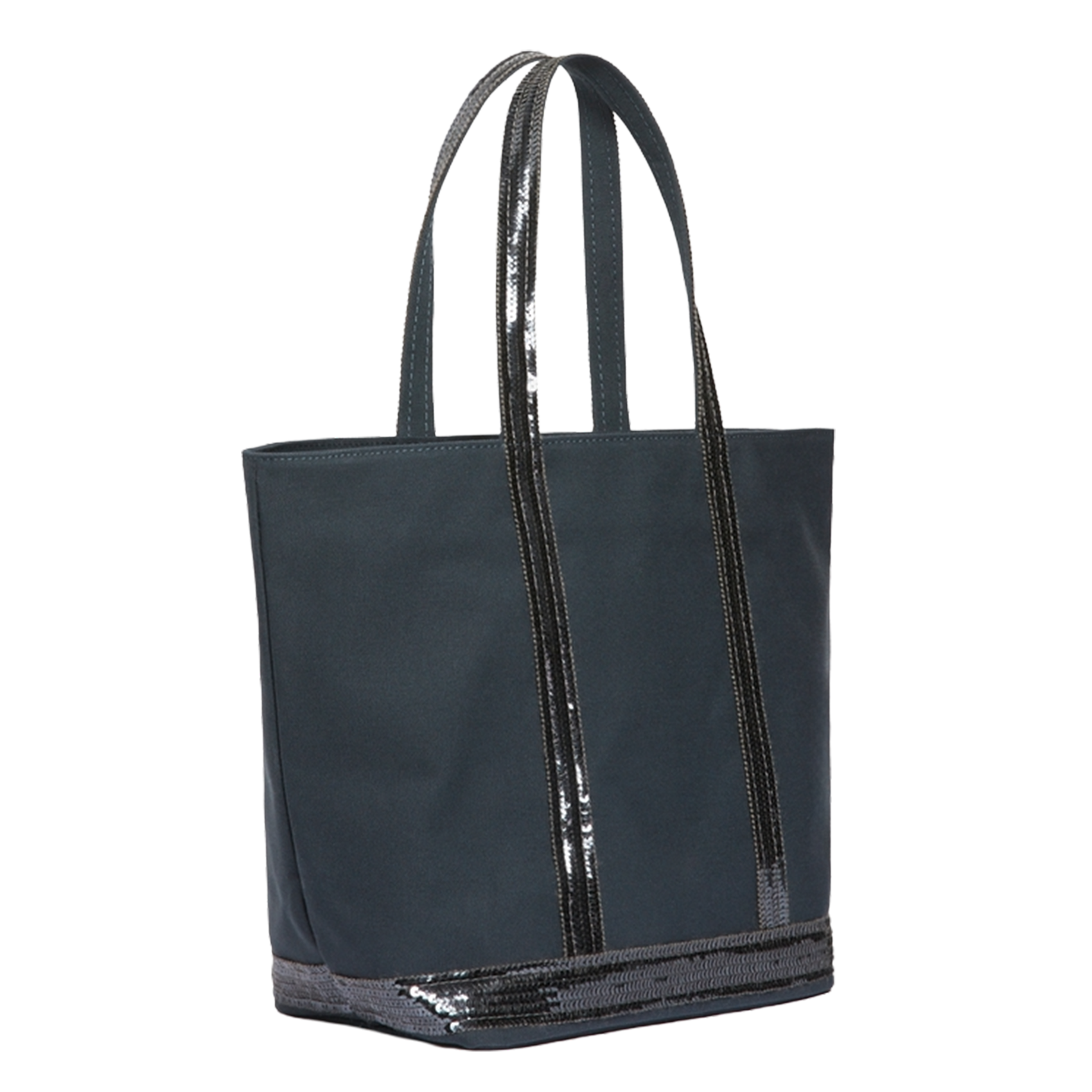 Sac cabas en coton VANESSA BRUNO Noir