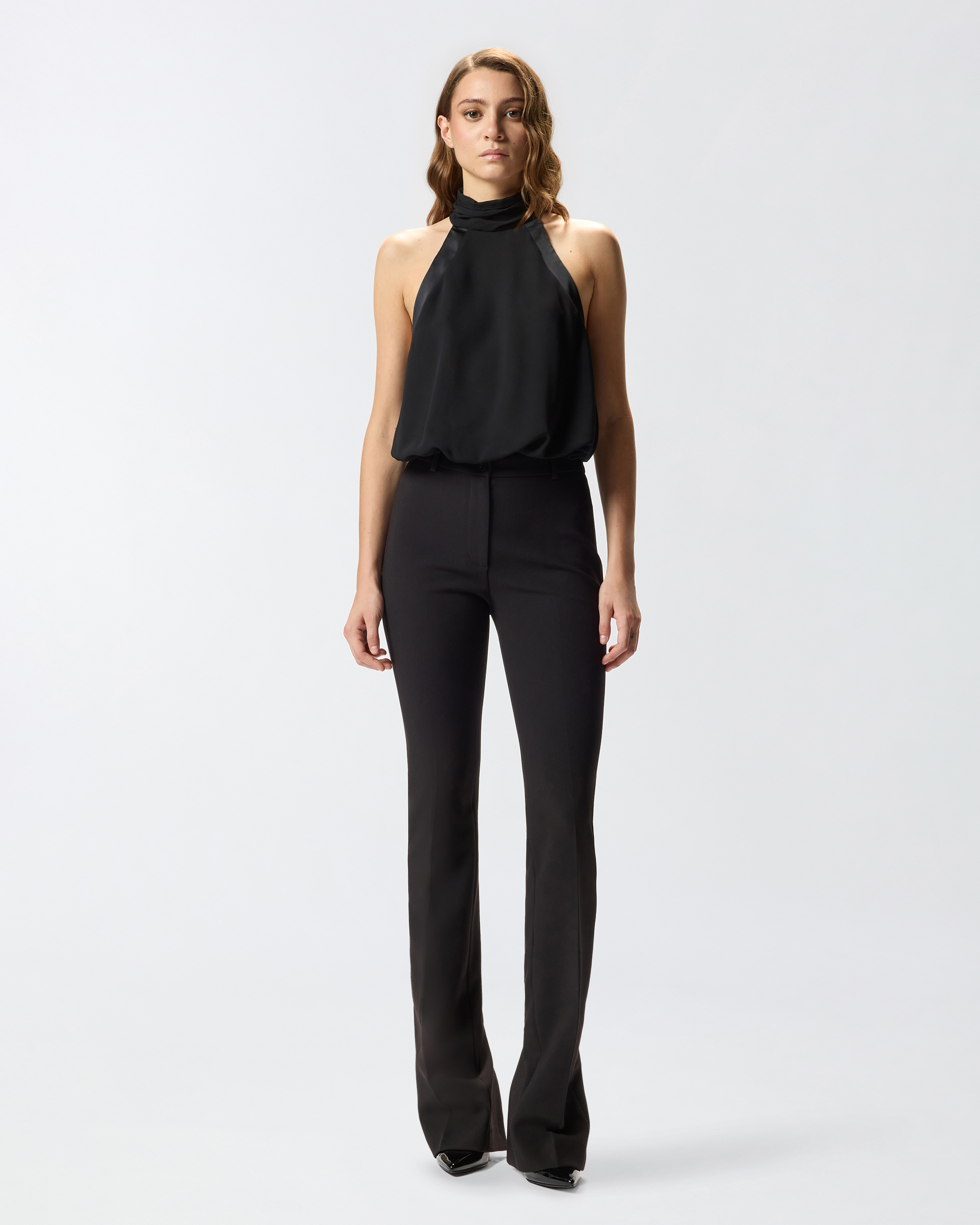 Halter neck top PINKO Black