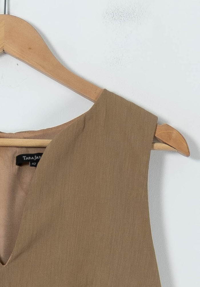 Short & Midi Dress TARA JARMON - Seconde Main Brown