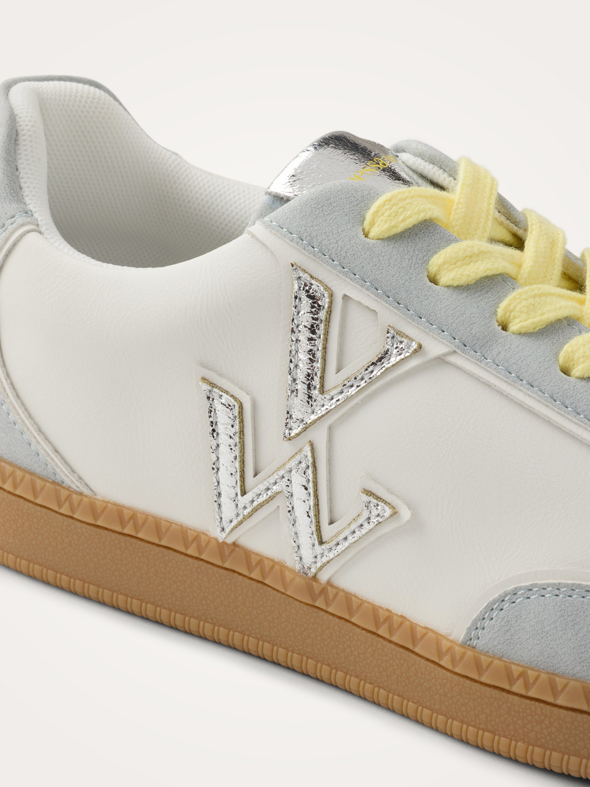 Sneakers with monogram on retro sole VANESSA WU Blue