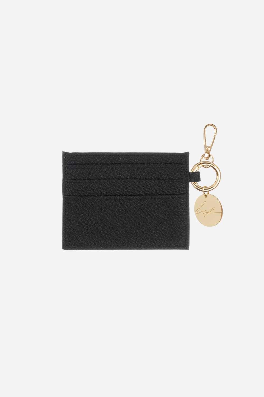 Leather card holder LA COQUE FRANCAISE Black