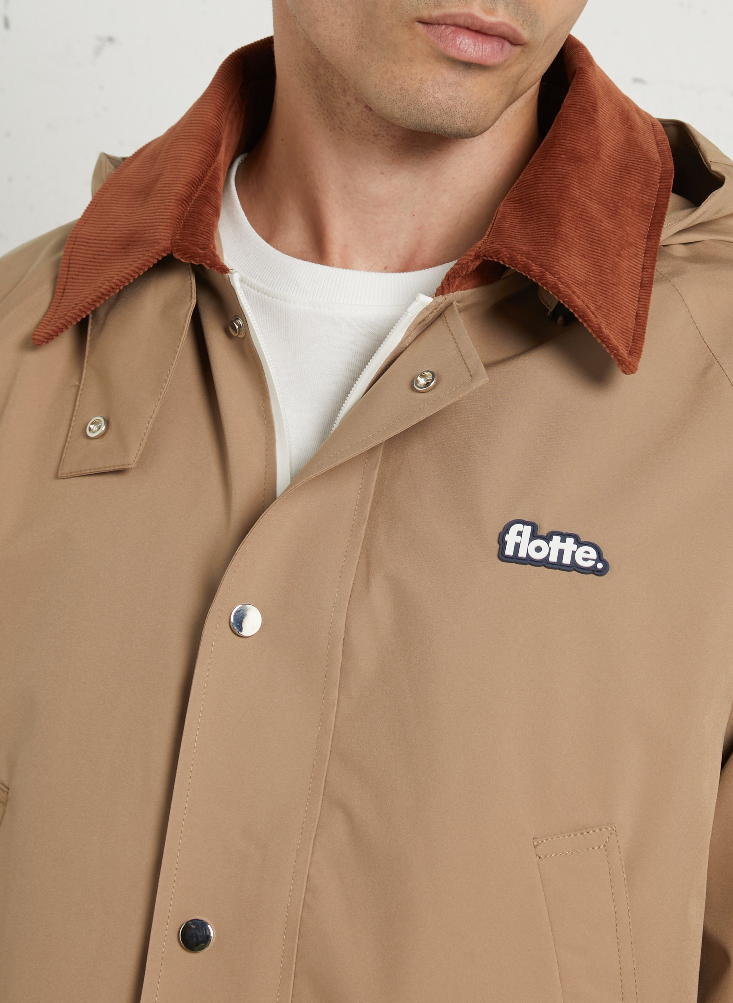 Blouson mit klassischem Kragen FLOTTE Beige