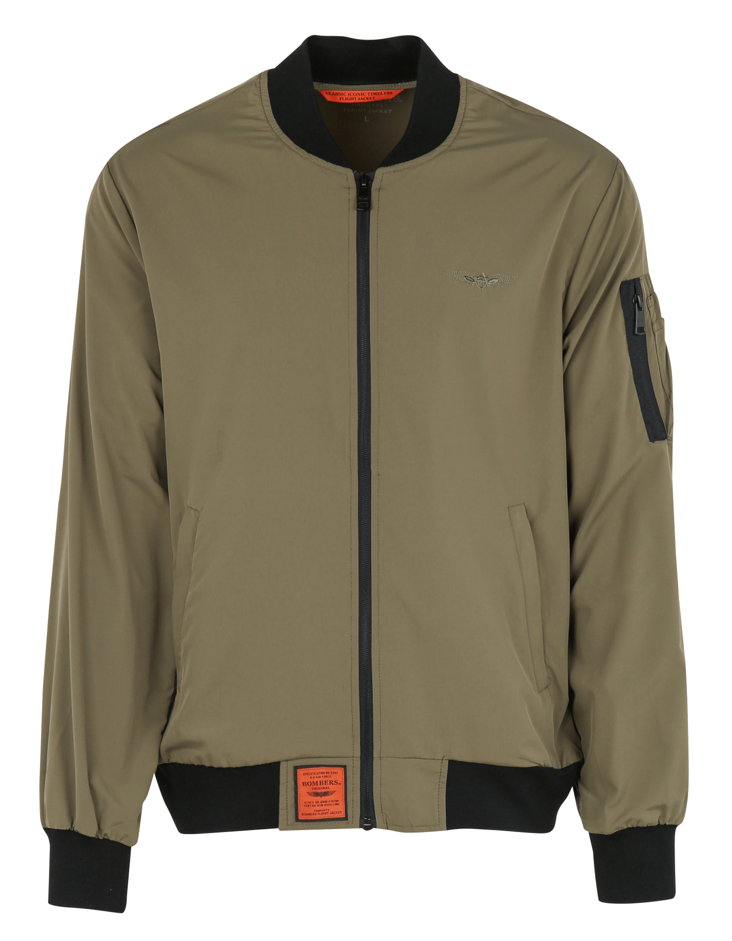 Oversized teddy collar jacket BOMBERS ORIGINAL