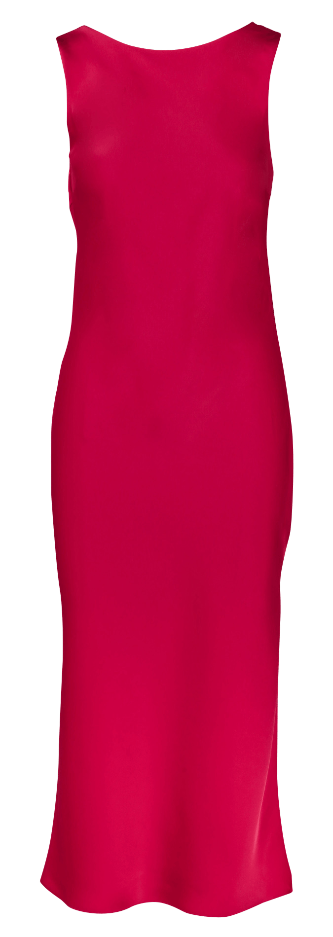 Robe longue col bateau  ZAPA Rouge