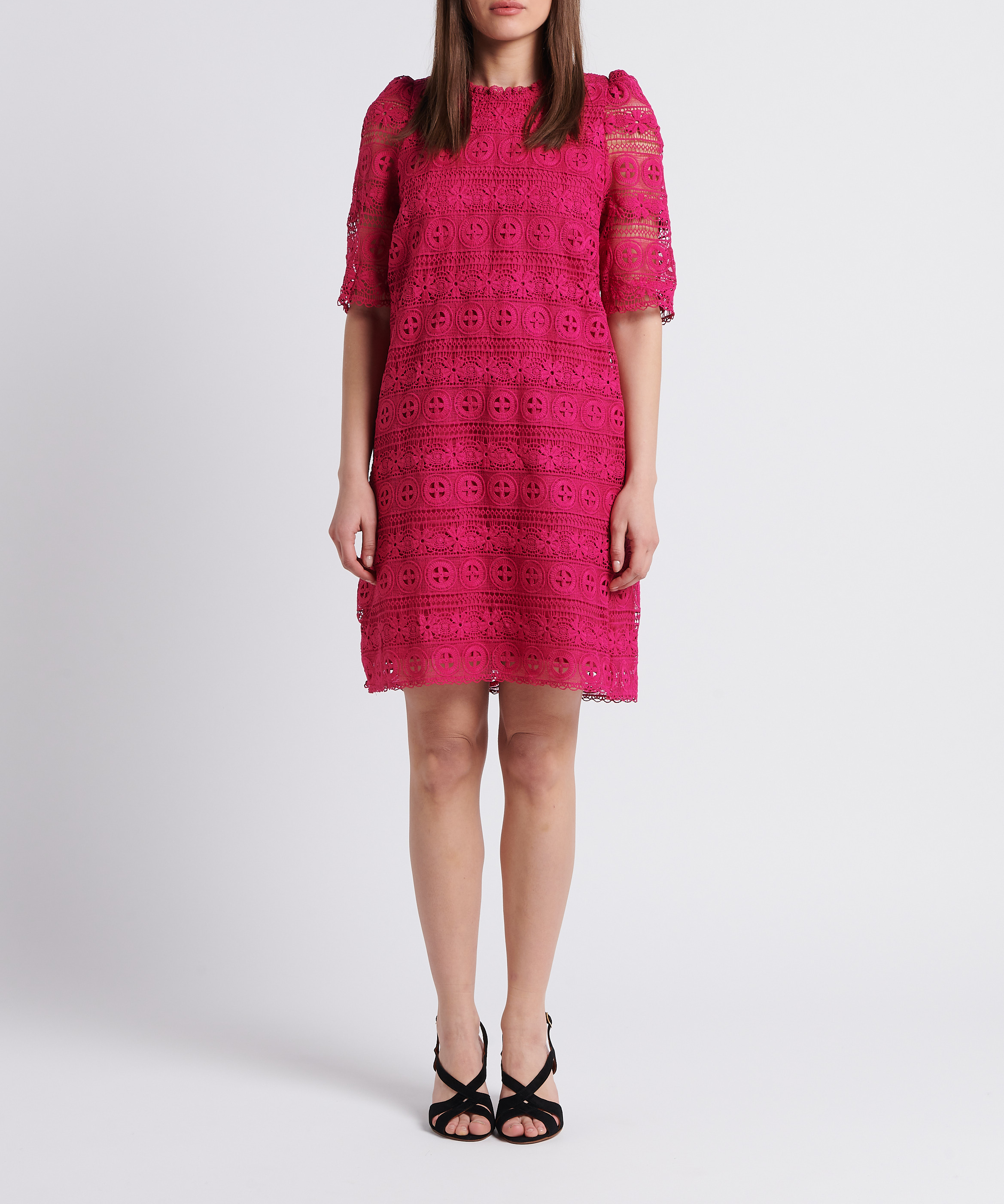 Short straight round-neck dress LA PETITE ETOILE