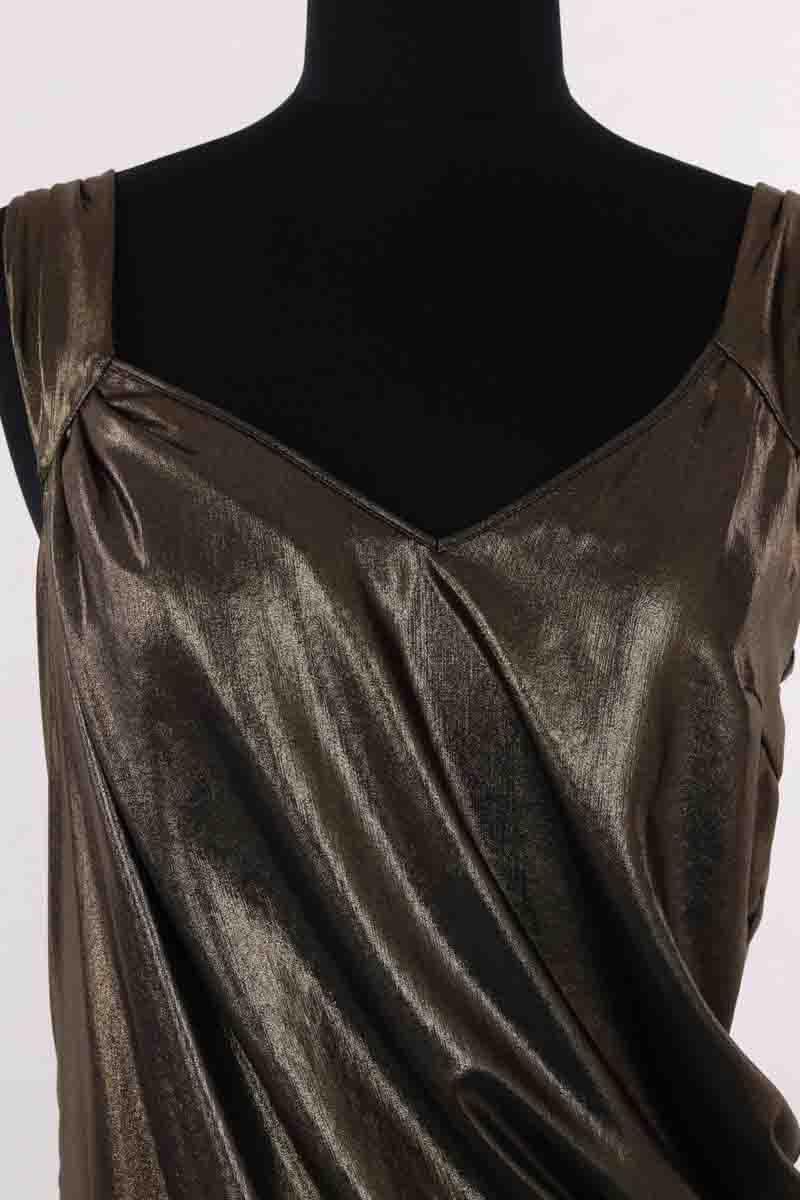 Dress JOHN GALLIANO - SECONDE MAIN Golden