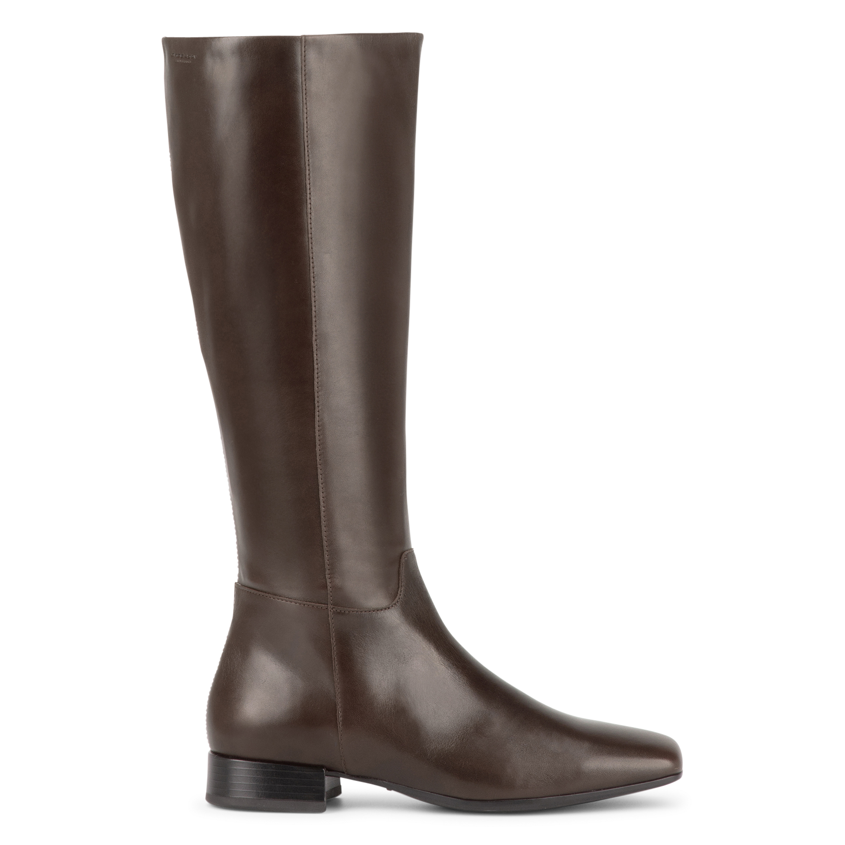 Bottes hautes à bout carré en cuir VAGABOND
