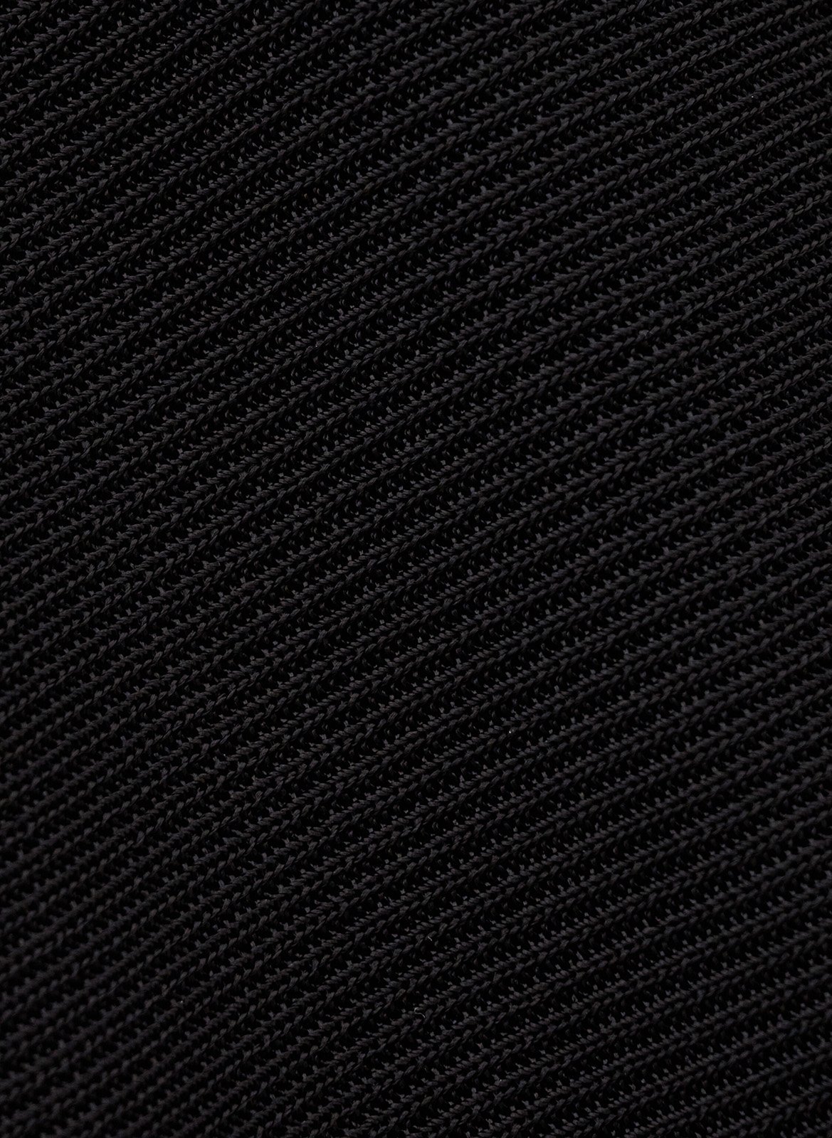 Pull dos nu en maille fine BA&SH Noir