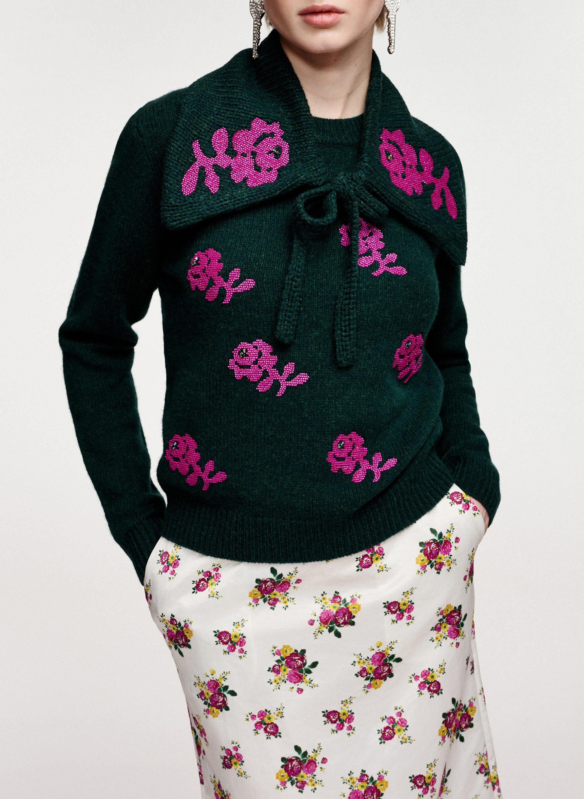 Fine wool sweater ESSENTIEL ANTWERP Black
