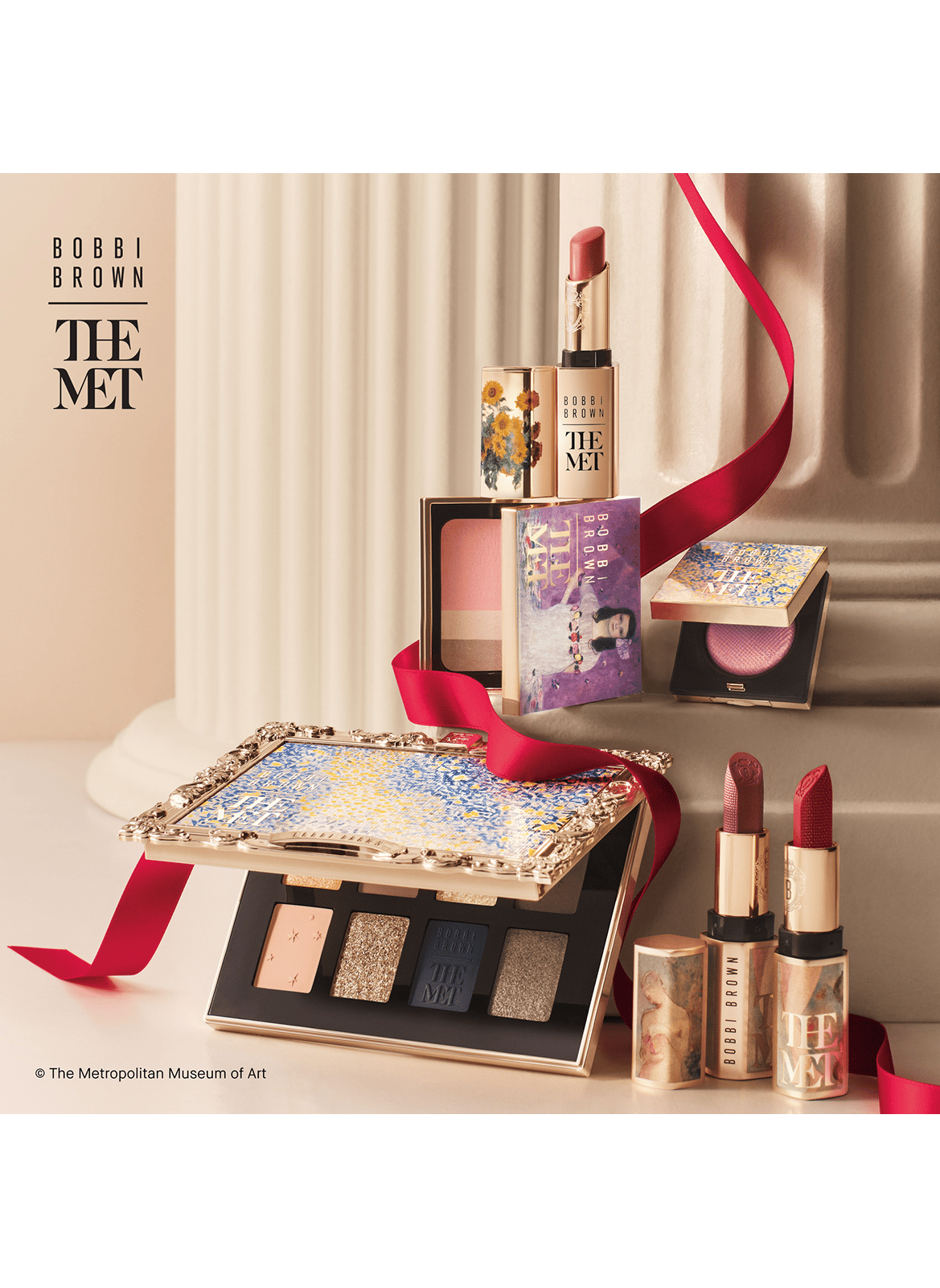 The Met Palette - Palette fard à paupières BOBBI BROWN Gilded frame