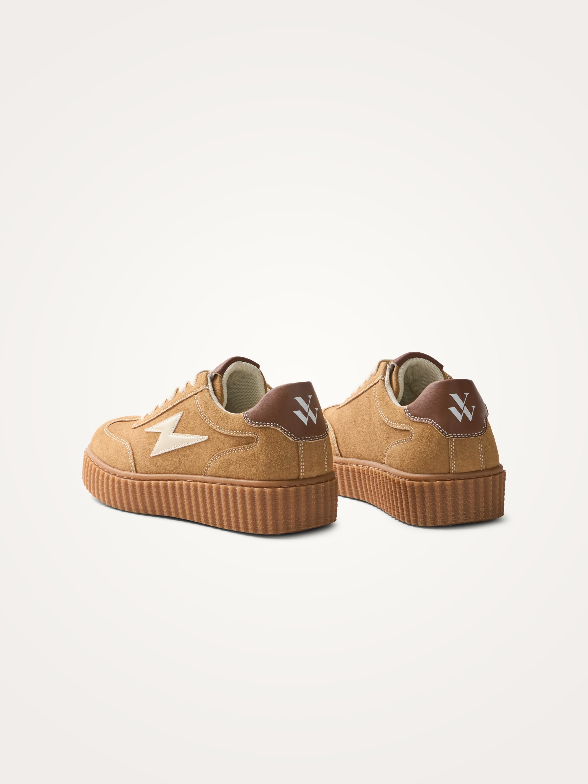 Low-top lace-up sneakers VANESSA WU Beige