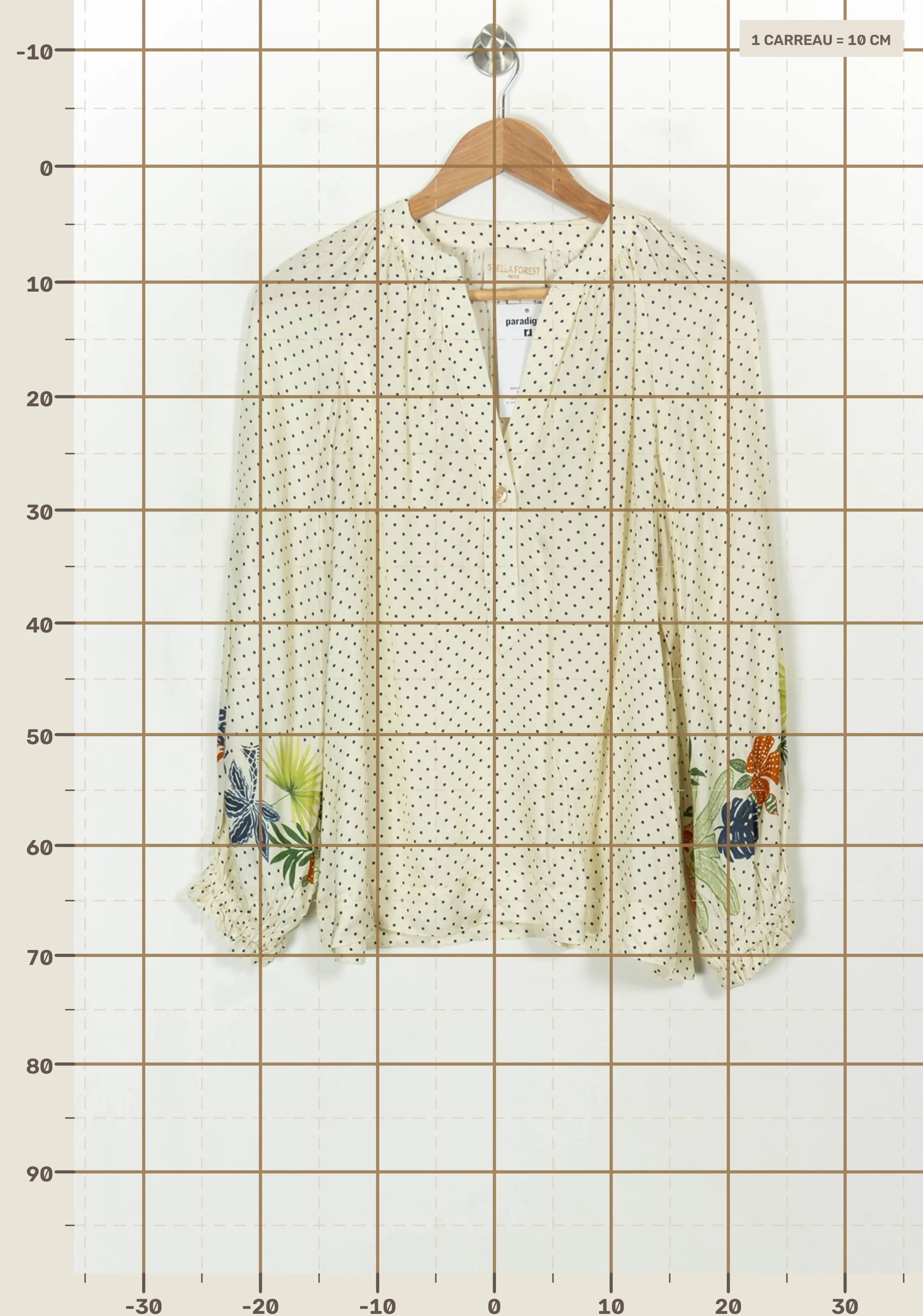 Blouse STELLA FOREST - SECONDE MAIN Multicolored