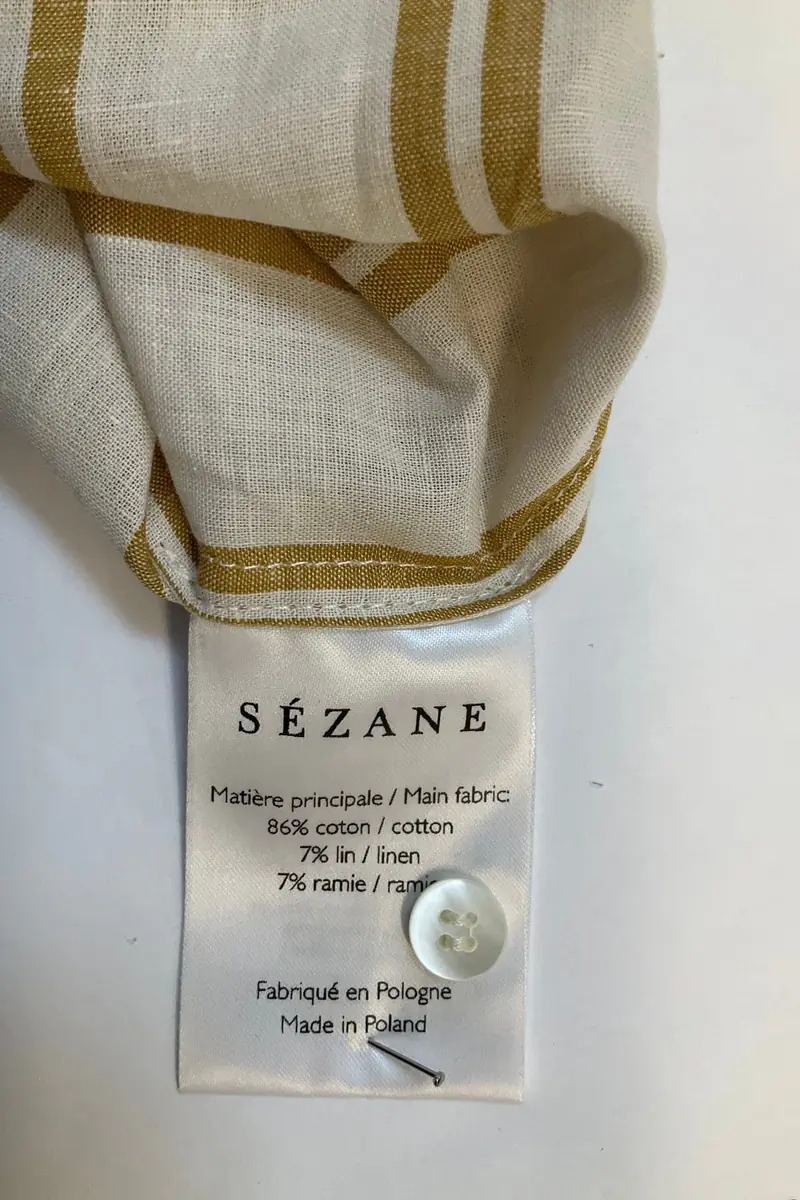 Chemise SEZANE - Seconde main Beige