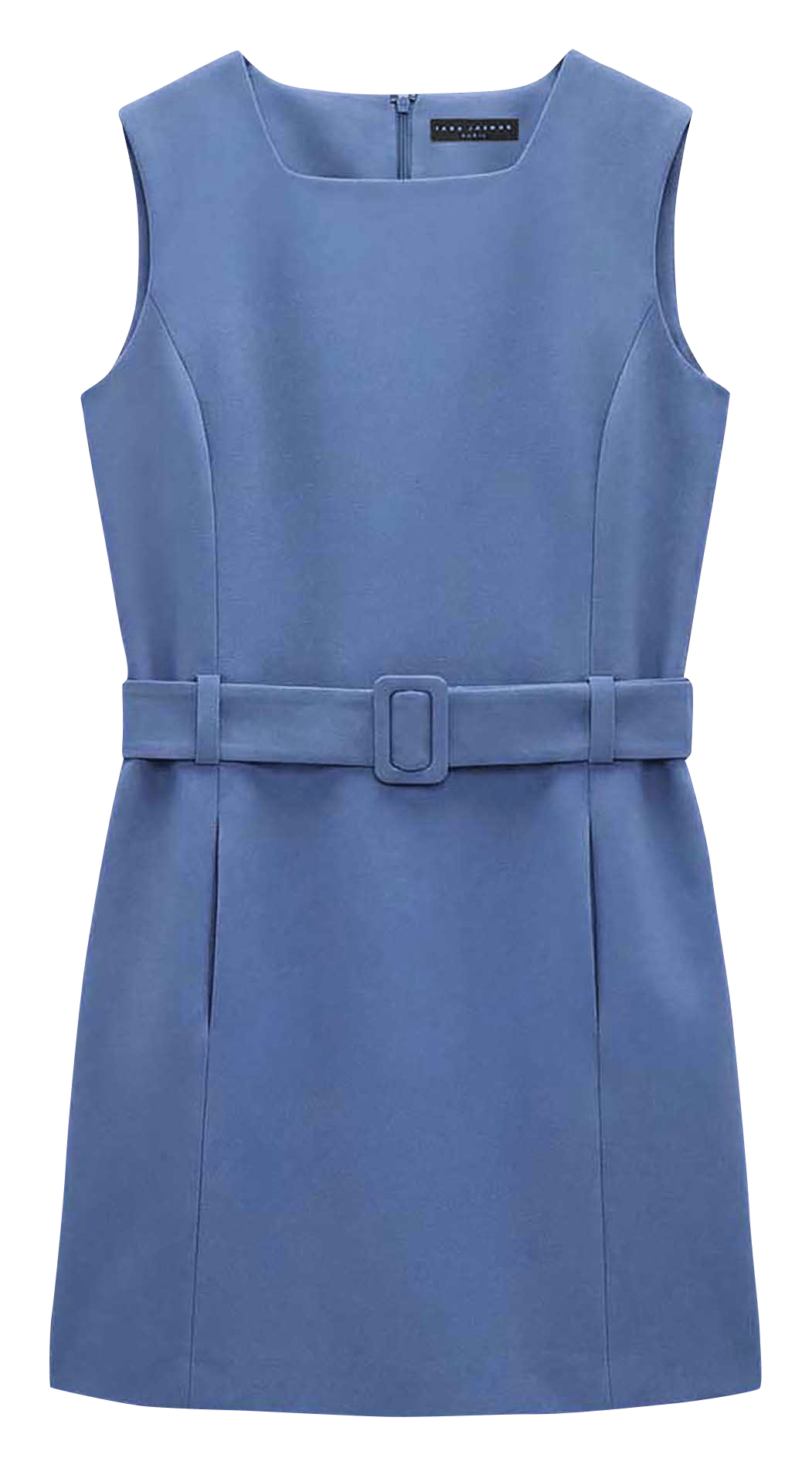 Ärmelloses Kurzkleid mit Gürtel TARA JARMON Blau