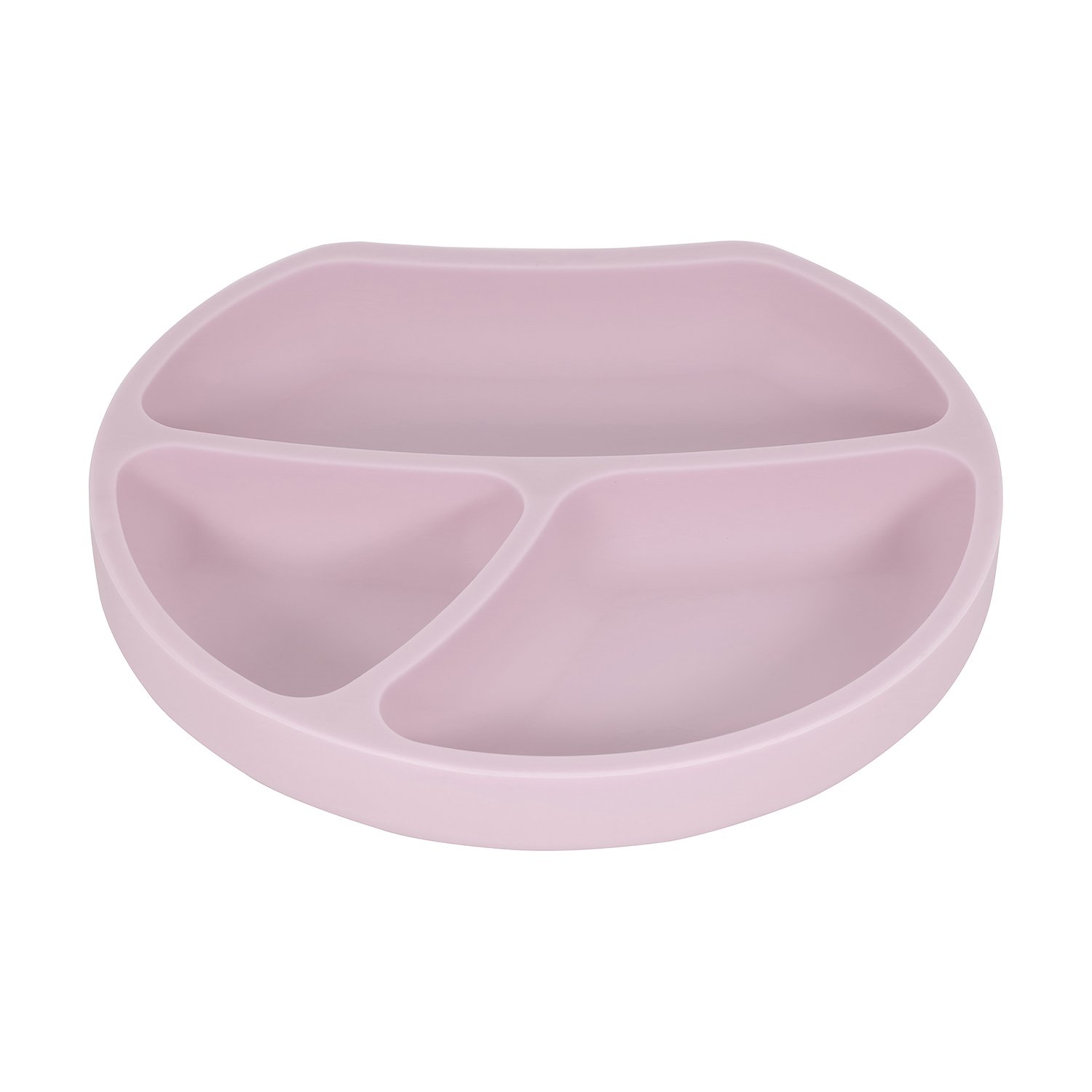 Assiette ventouse en silicone KINDSGUT Rose