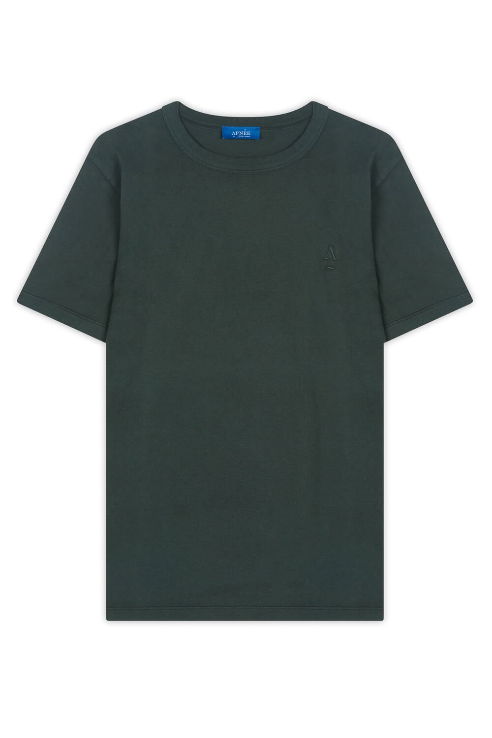 Short-sleeved T-shirt with round neckline APNEE Green