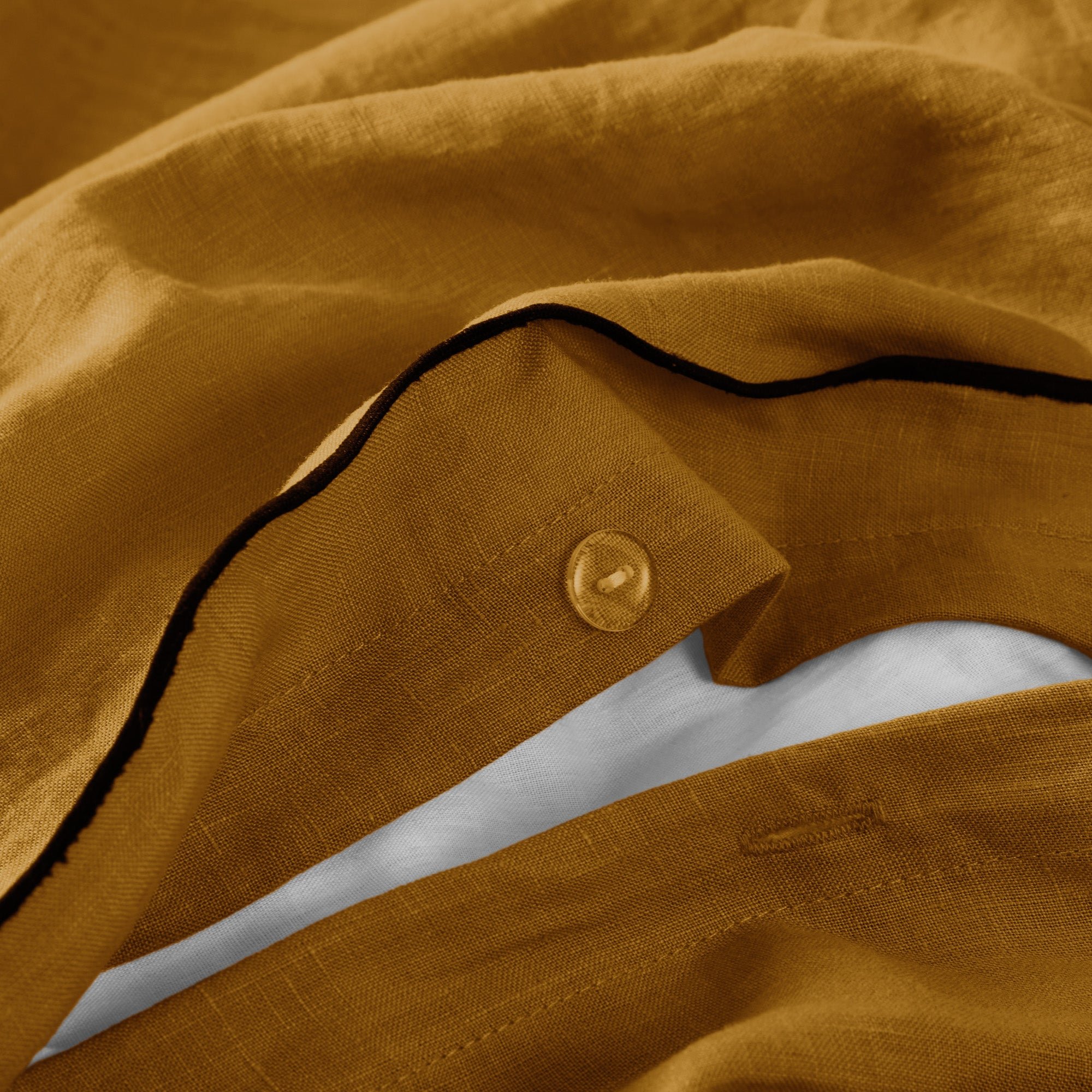 ANOUK - Cotton duvet cover MADURA Brown