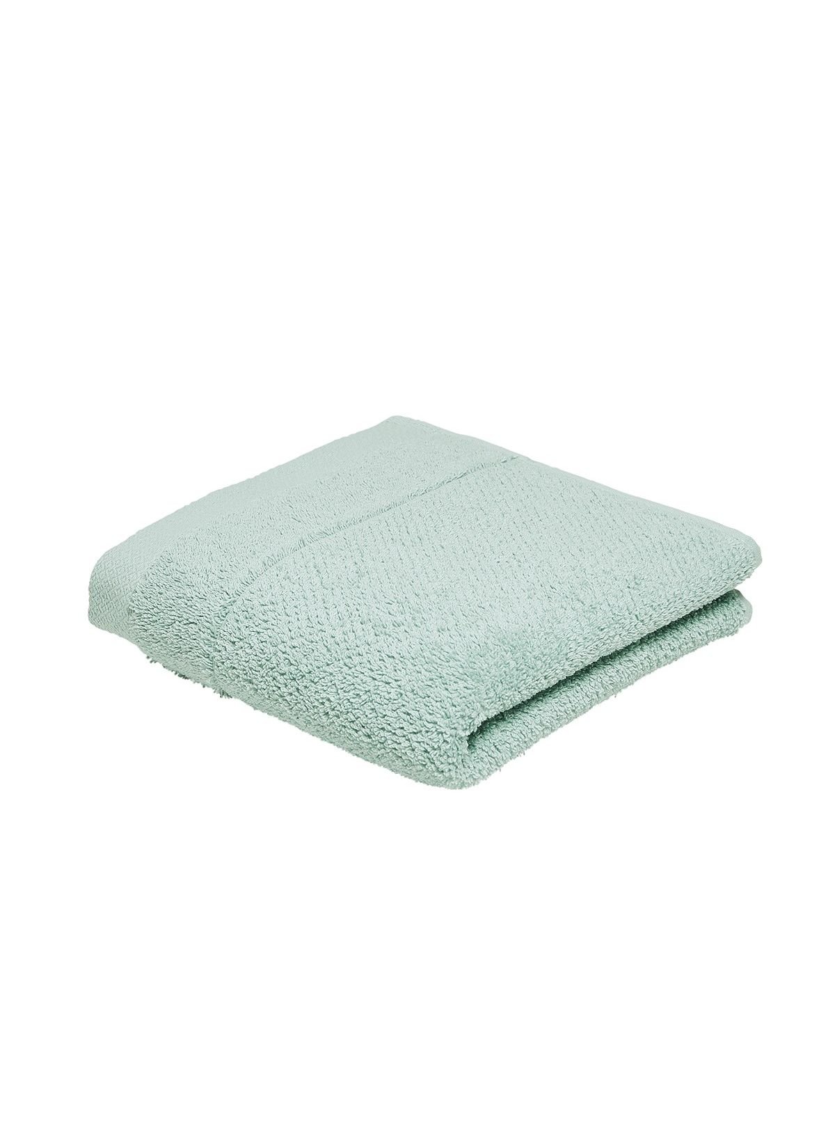 Solid color cotton bath towel TODAY LINGE DE MAISON Green