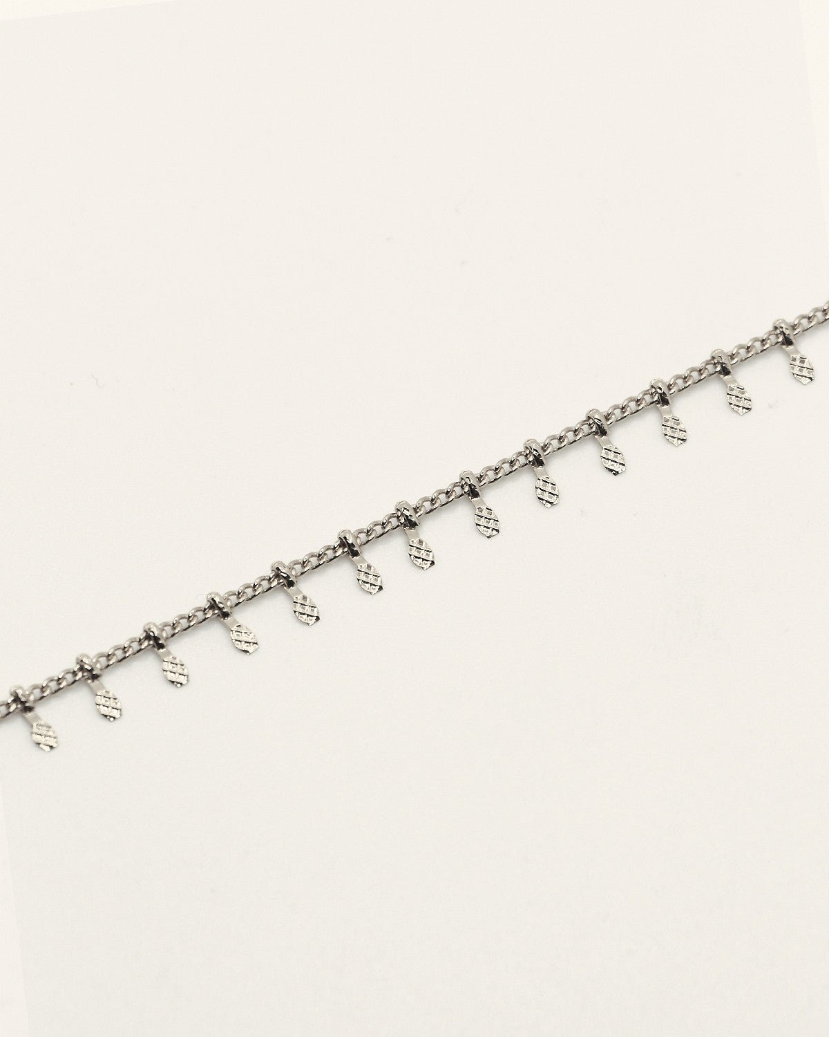 Bracelet doré à l'or fin NILAI Argent