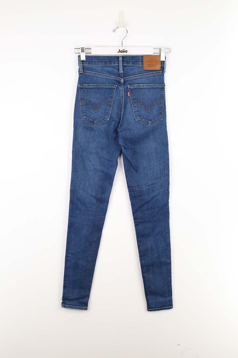 Cotton skinny jeans Blue