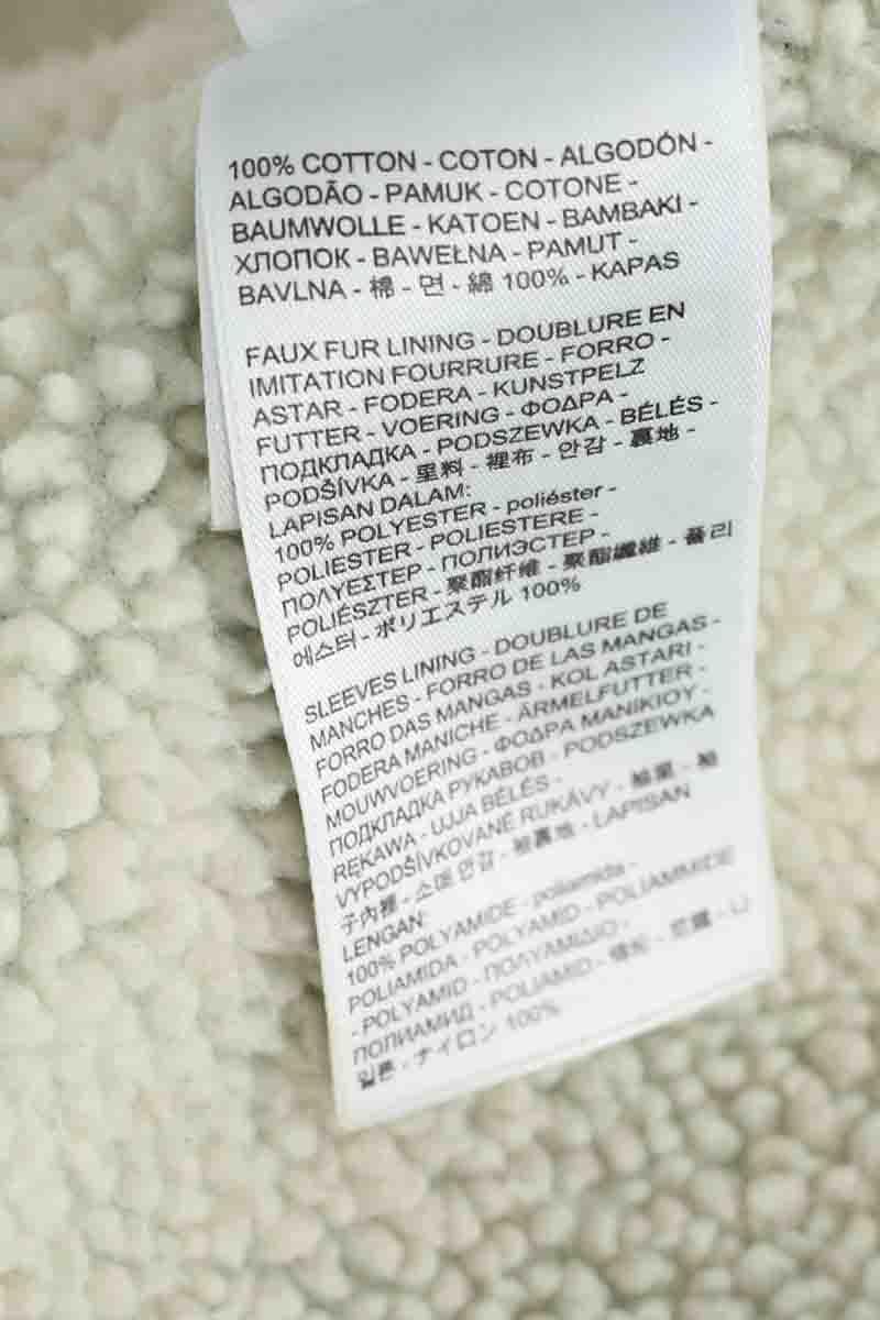 Cotton coat LEVI'S - Seconde main Blue