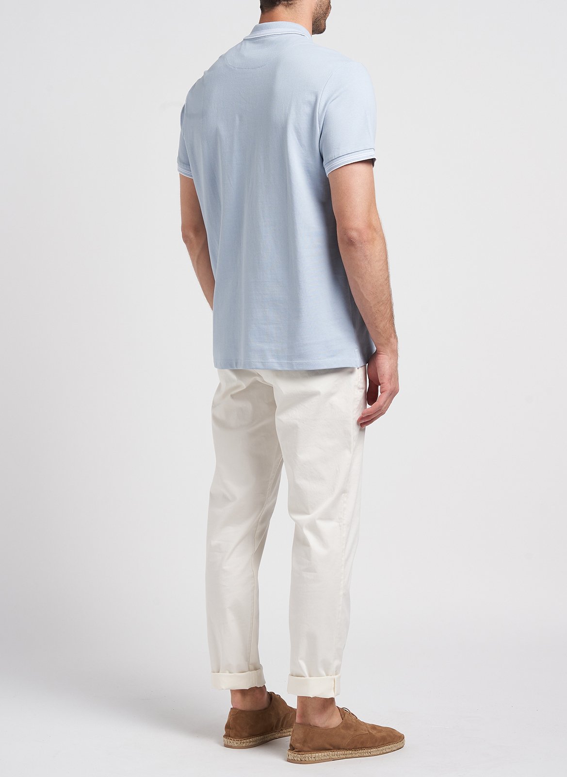 Slim-fit cotton-blend chinos DOCKERS White