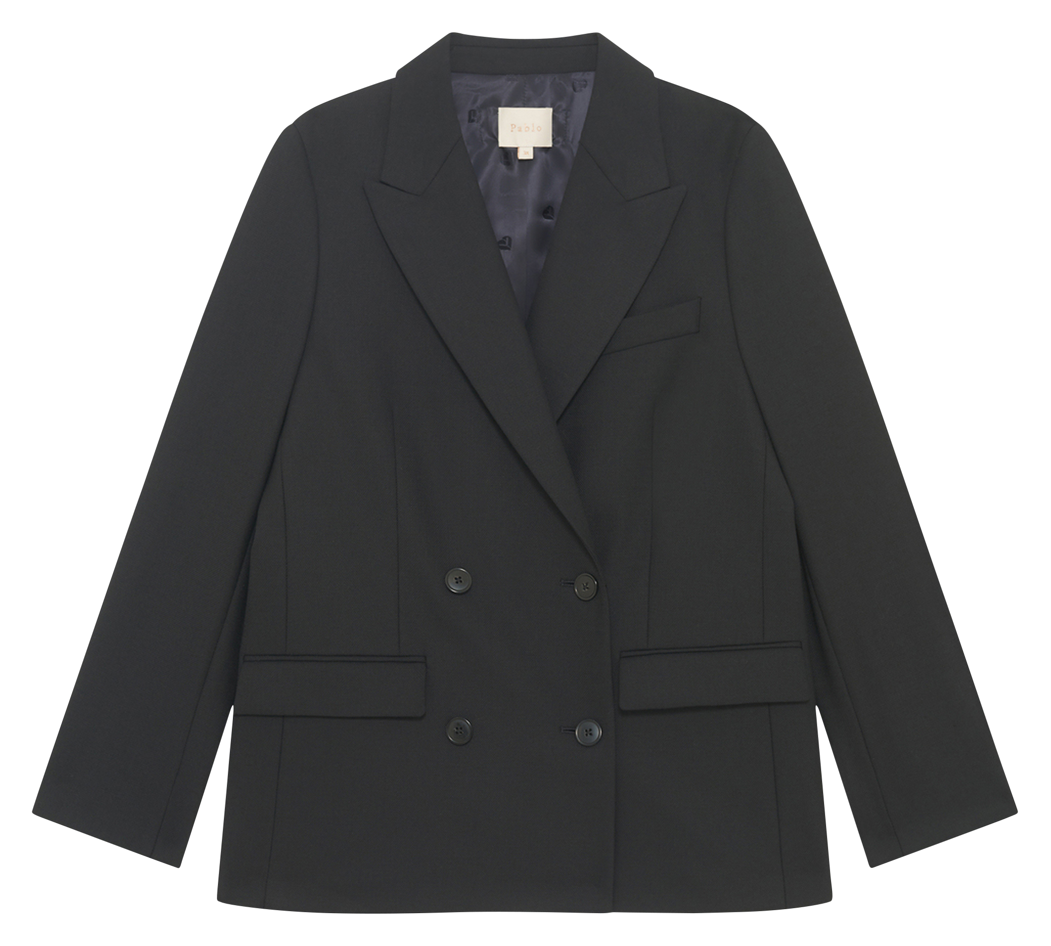 Wool-blend blazer PABLO Black