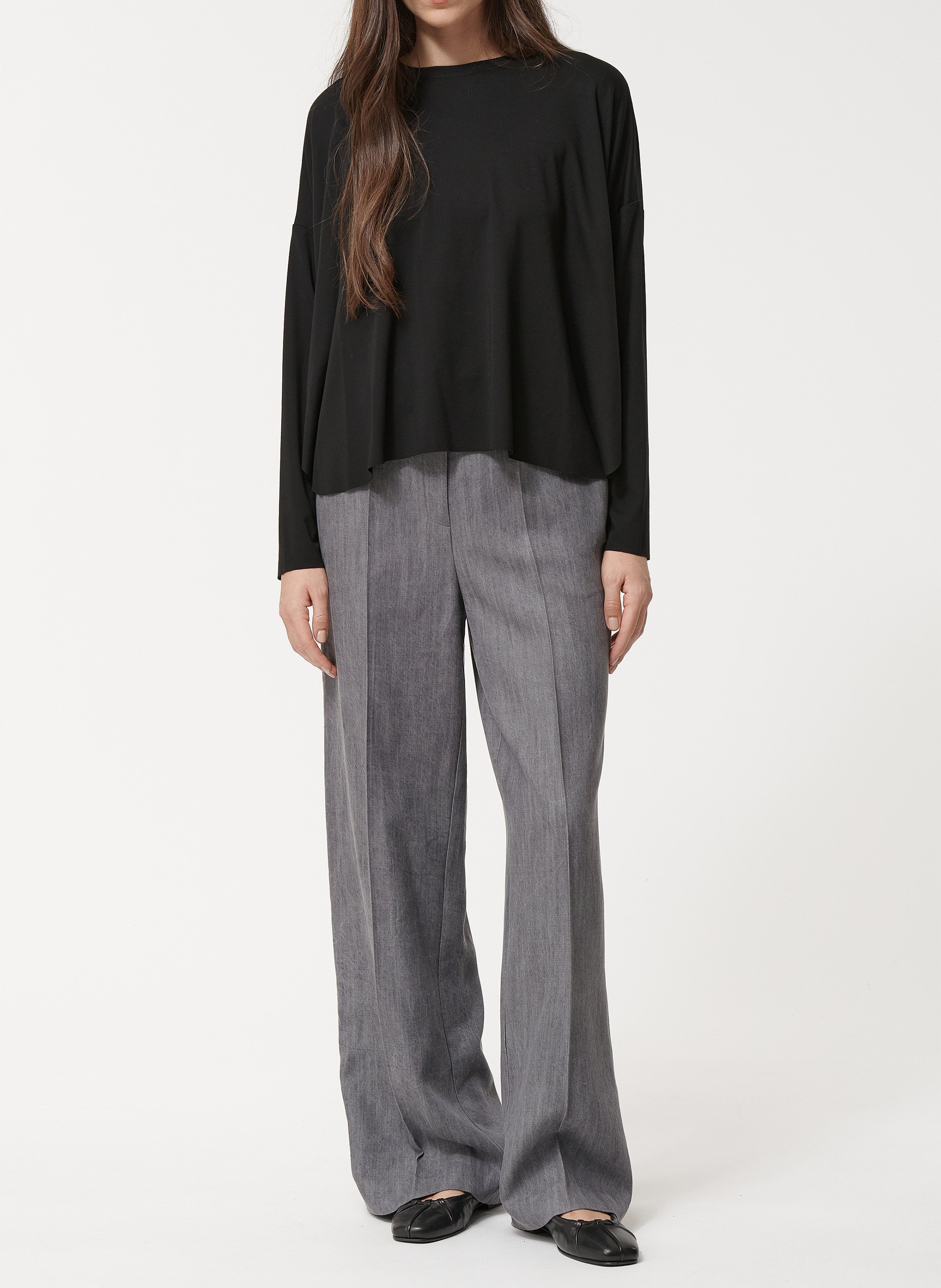 Tee-shirt oversize col rond HUMILITY Noir