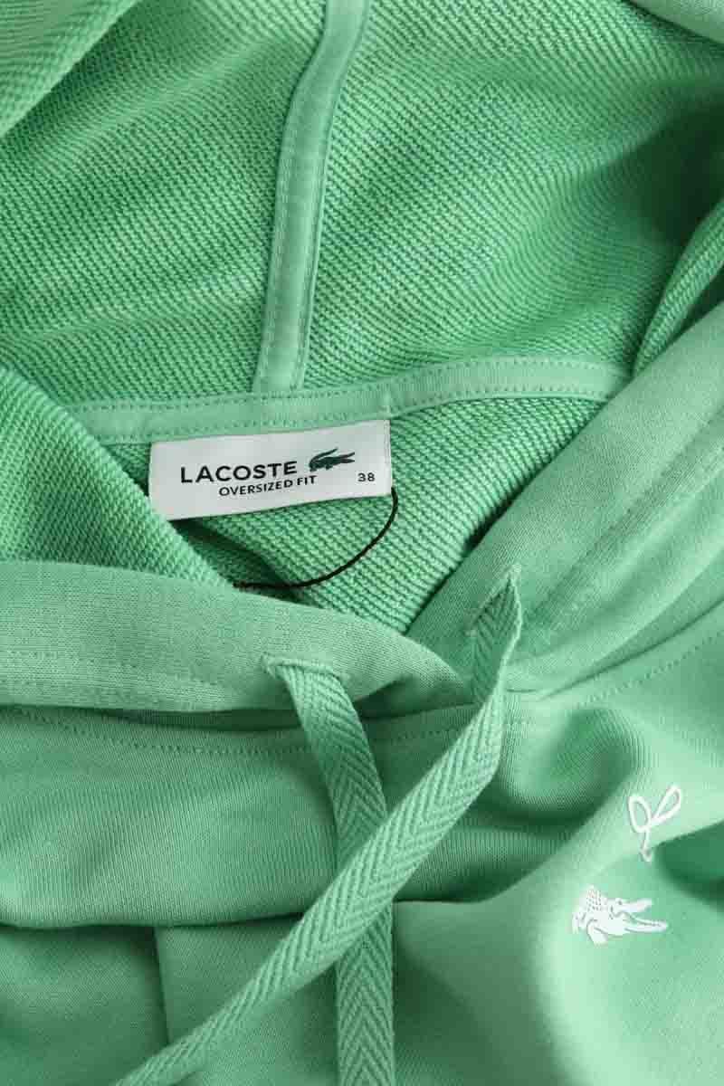 Cotton sweatshirt LACOSTE - SECONDE MAIN Green