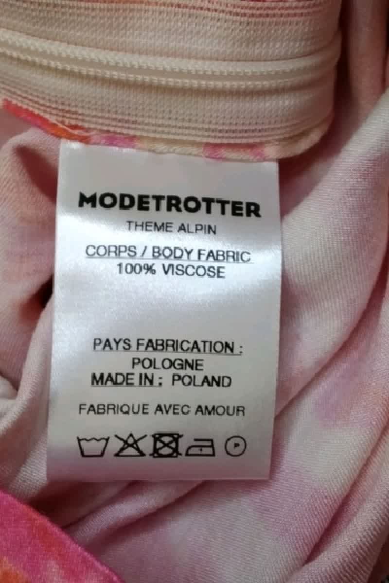 Mini skirt MODETROTTER - Seconde Main Pink