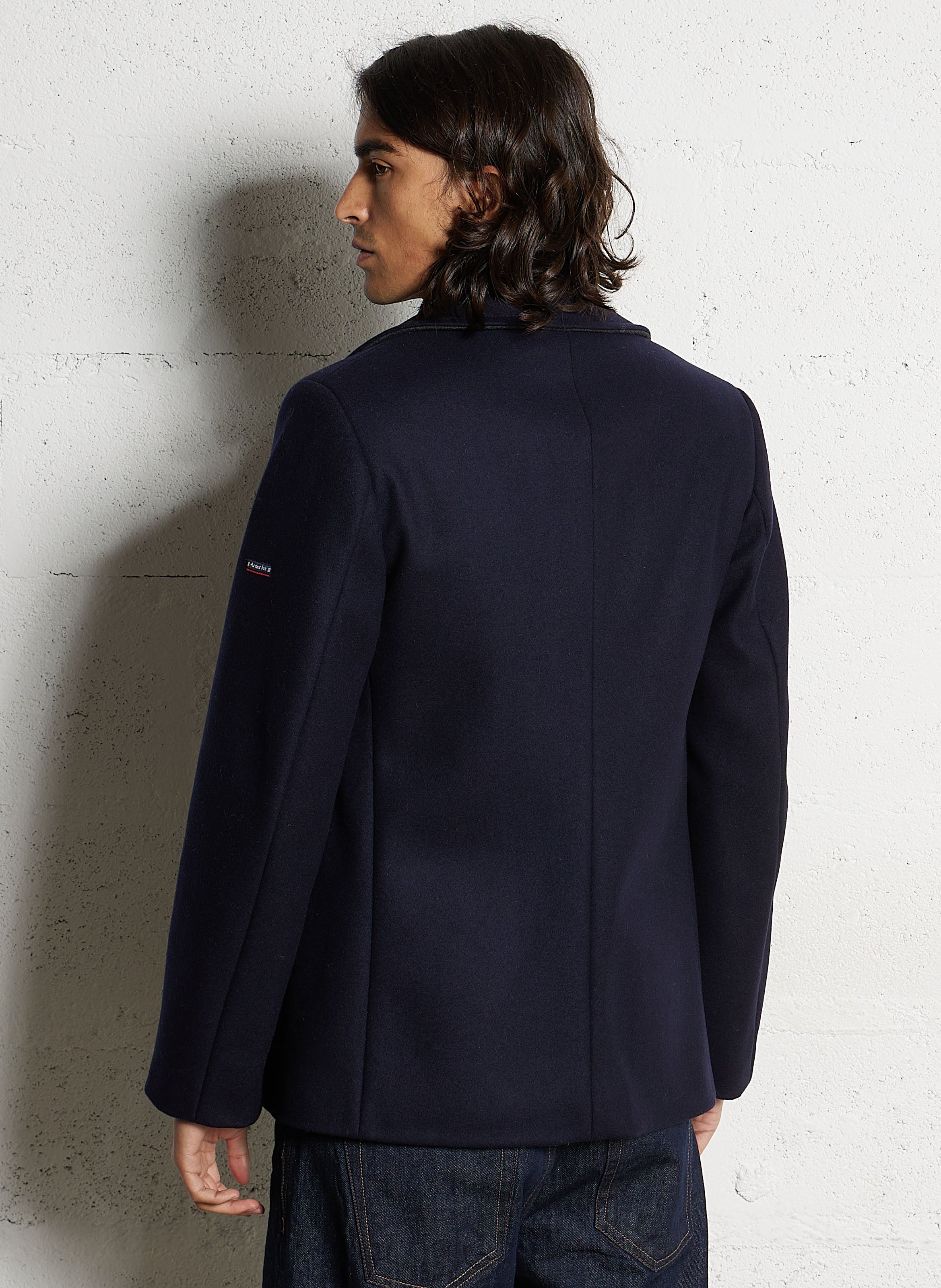 Caban en laine ARMOR LUX Bleu