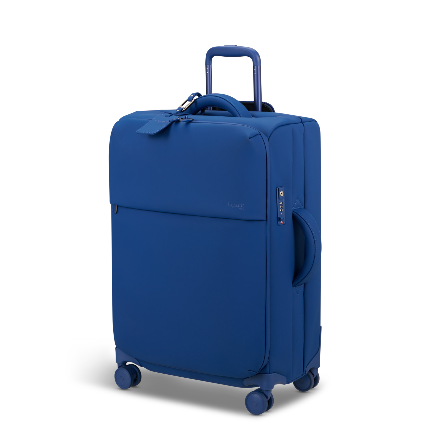 Lost in Berlin 4-wheel suitcase size M LIPAULT Blue