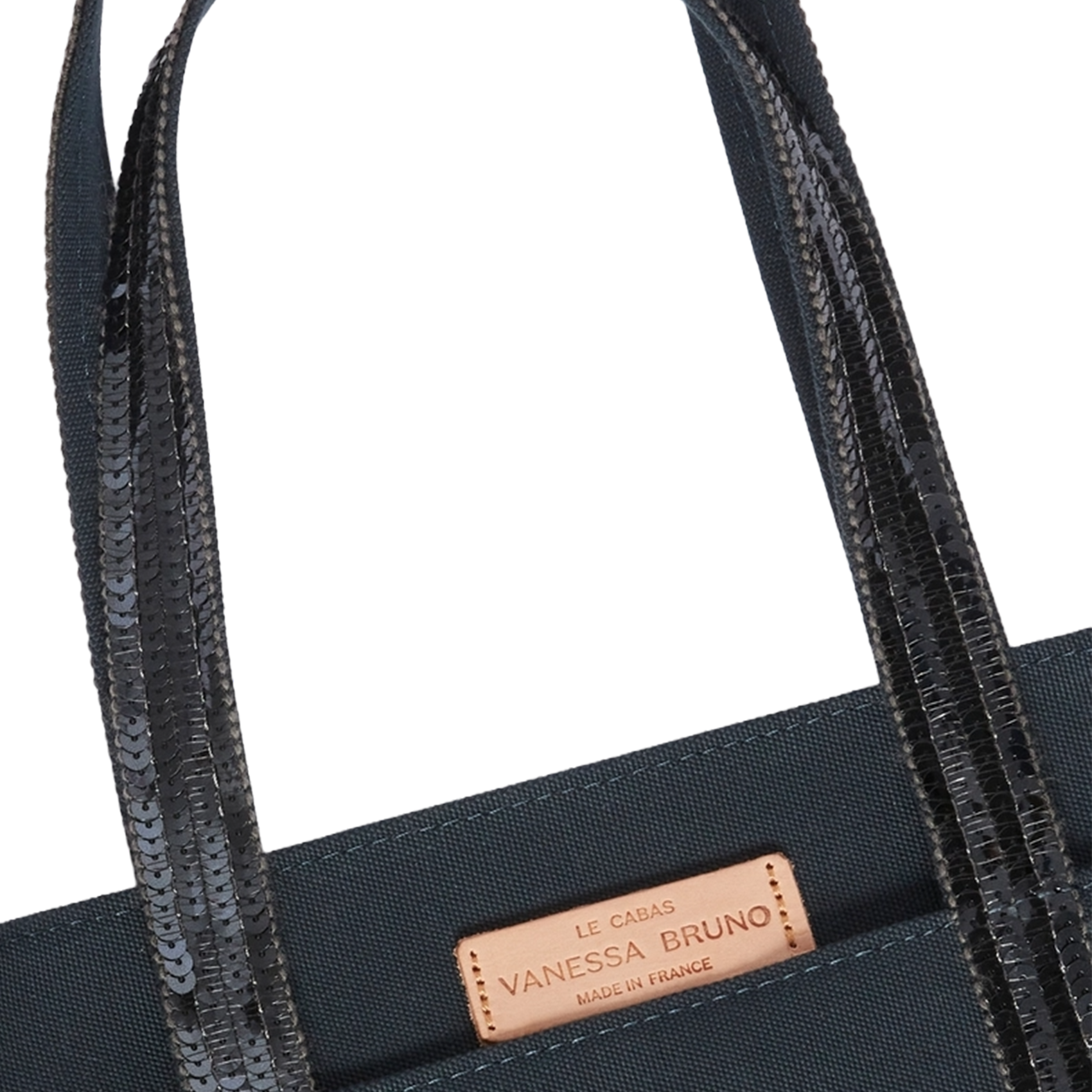 Sac cabas en coton VANESSA BRUNO Noir