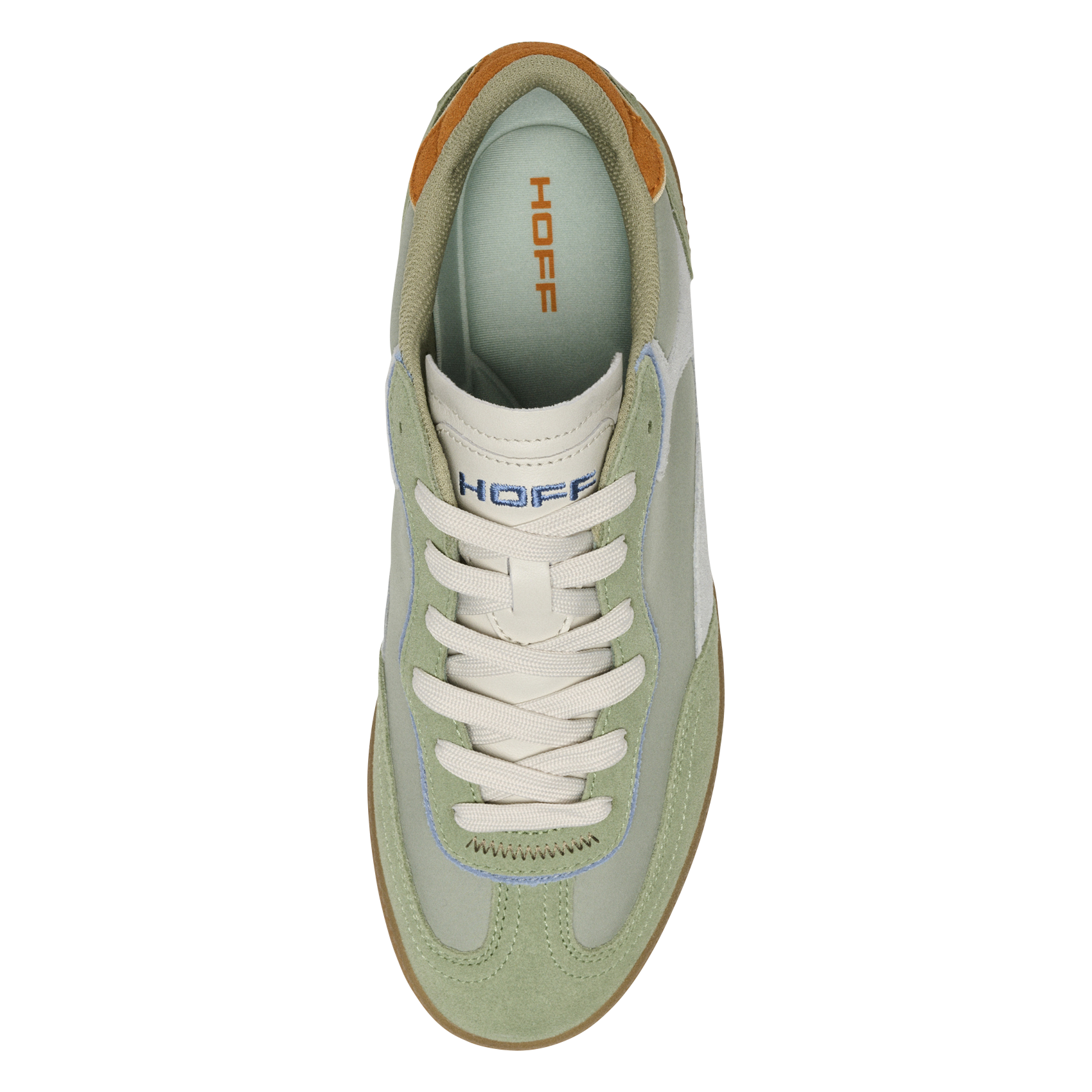 Baskets basses en cuir mélangé HOFF Vert