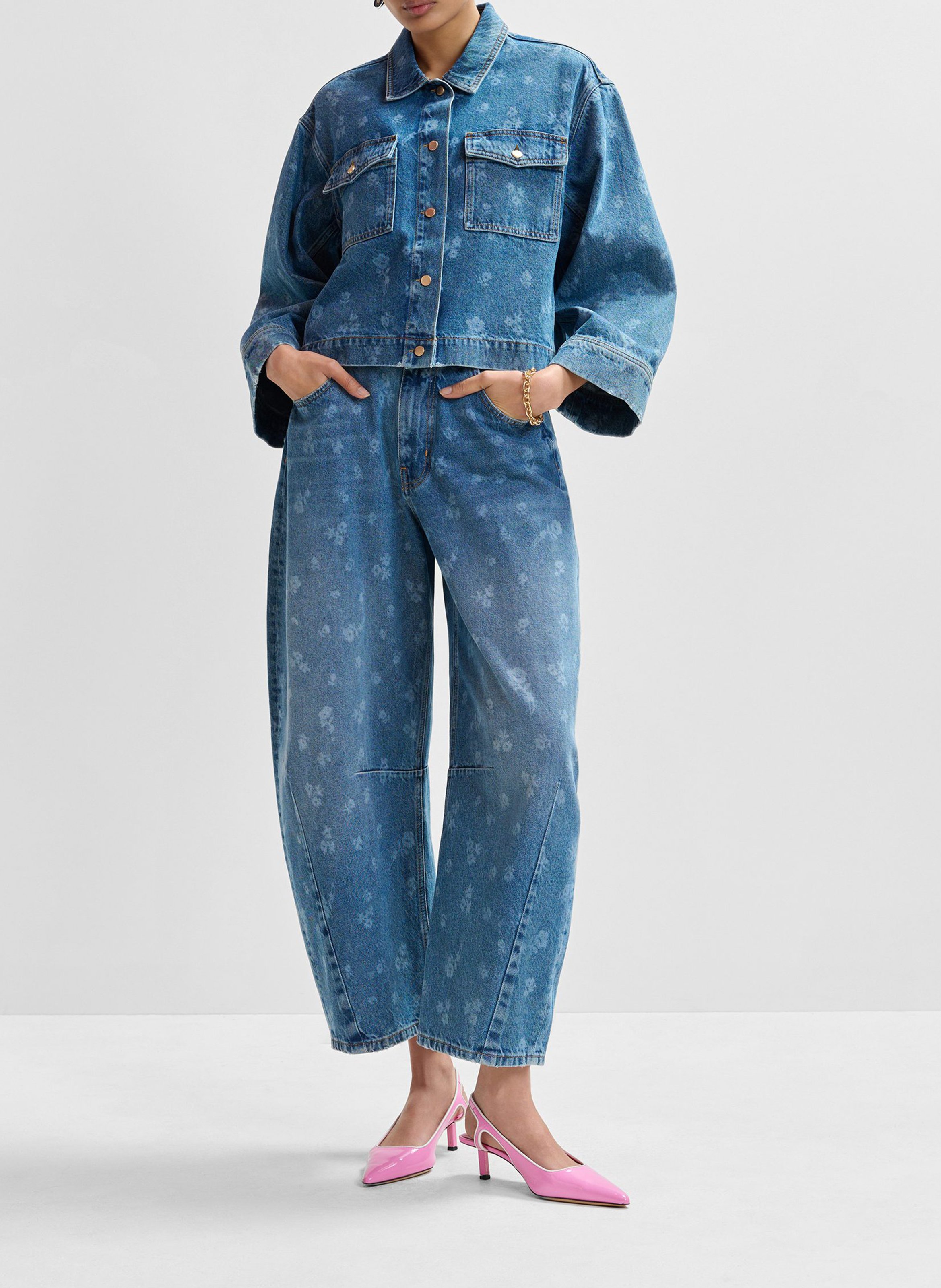 Veste col classique en coton ESSENTIEL ANTWERP Bleu