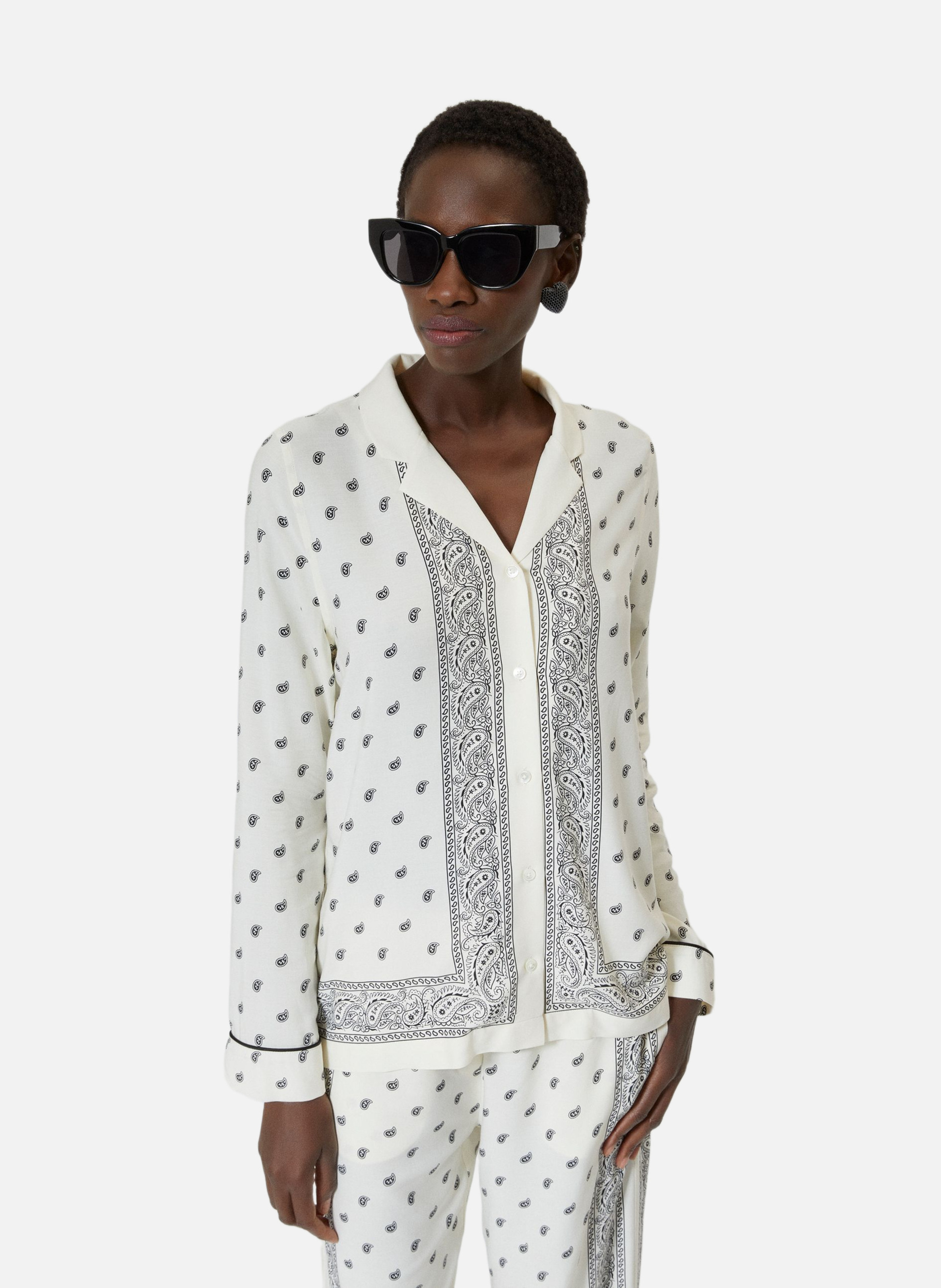 Bandana print shirt THE KOOPLES White