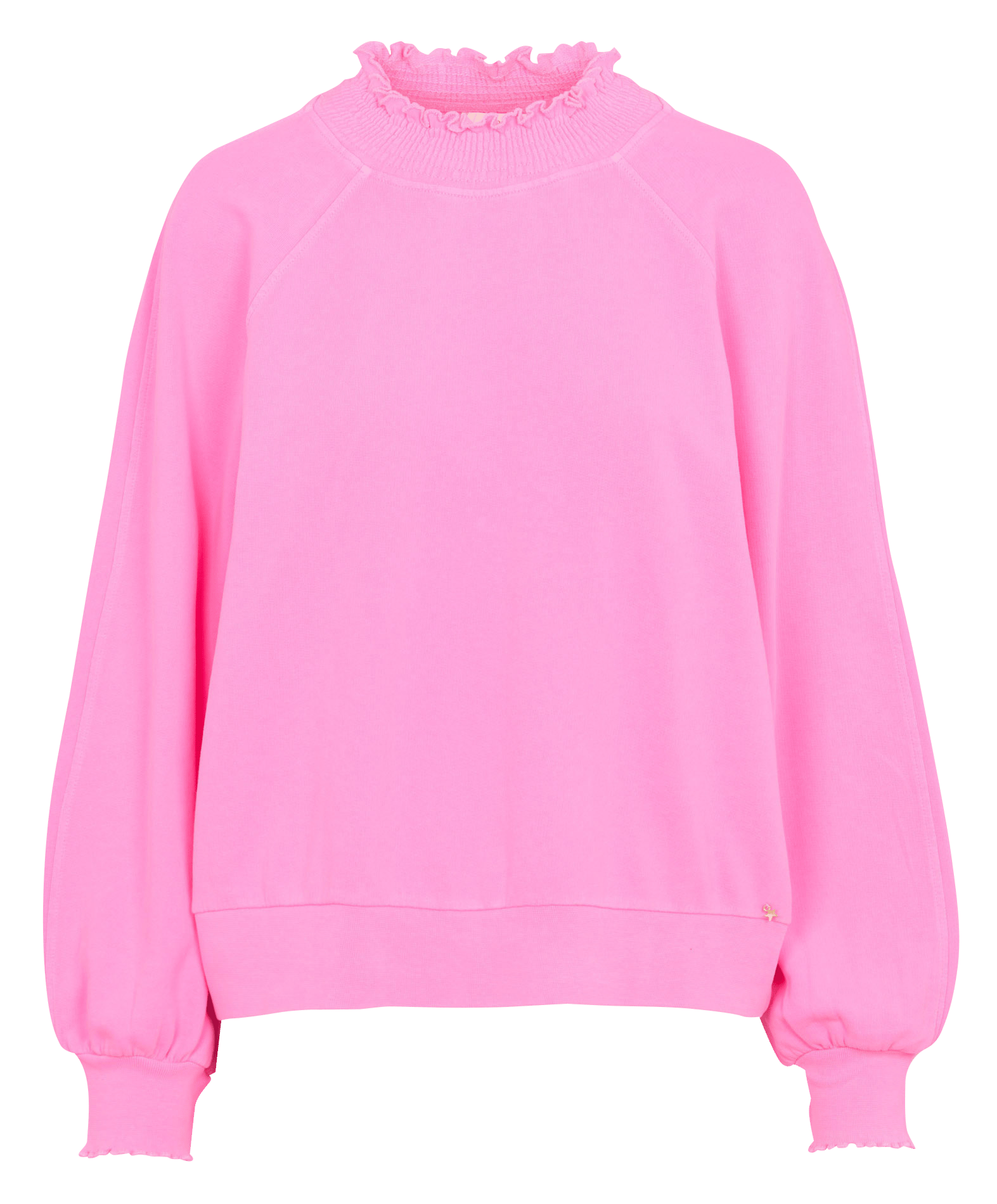 Sweat col smock en coton DES PETITS HAUTS