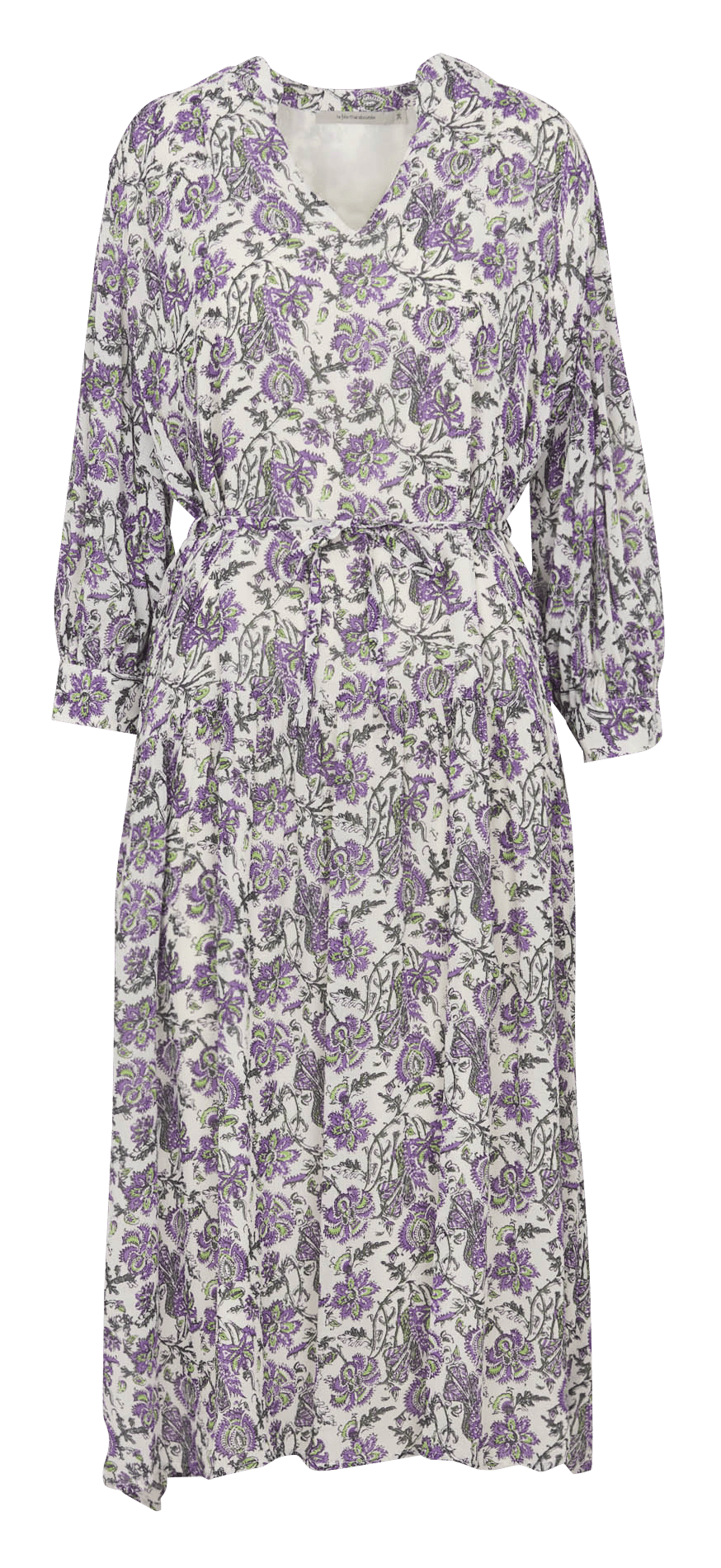 Long floral print dress LA FEE MARABOUTEE