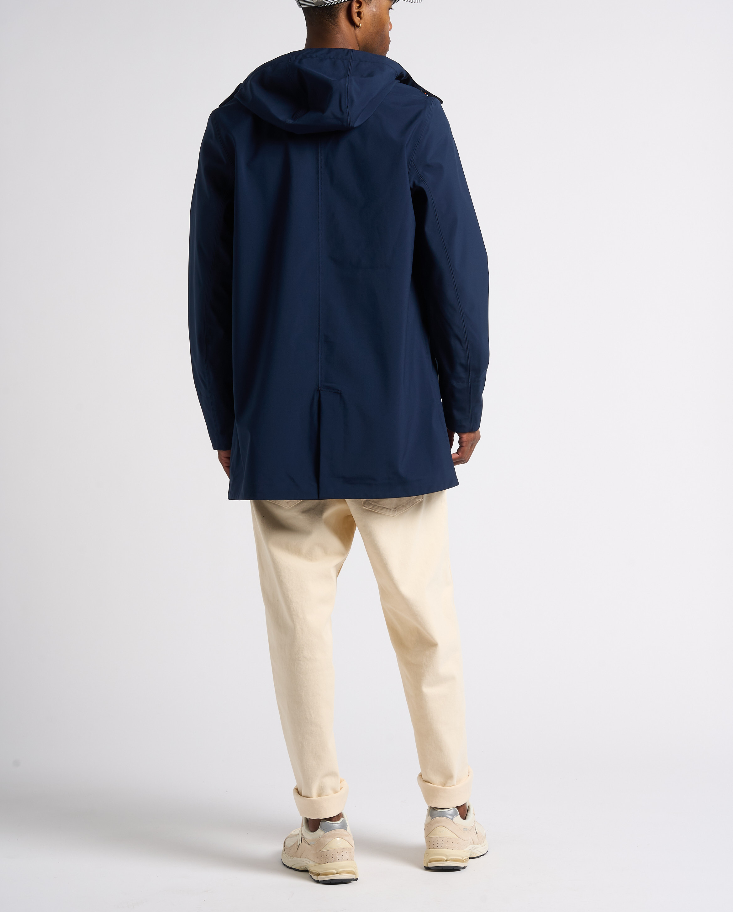 Weiter Kapuzenparka mit Stehkragen K-WAY Blau