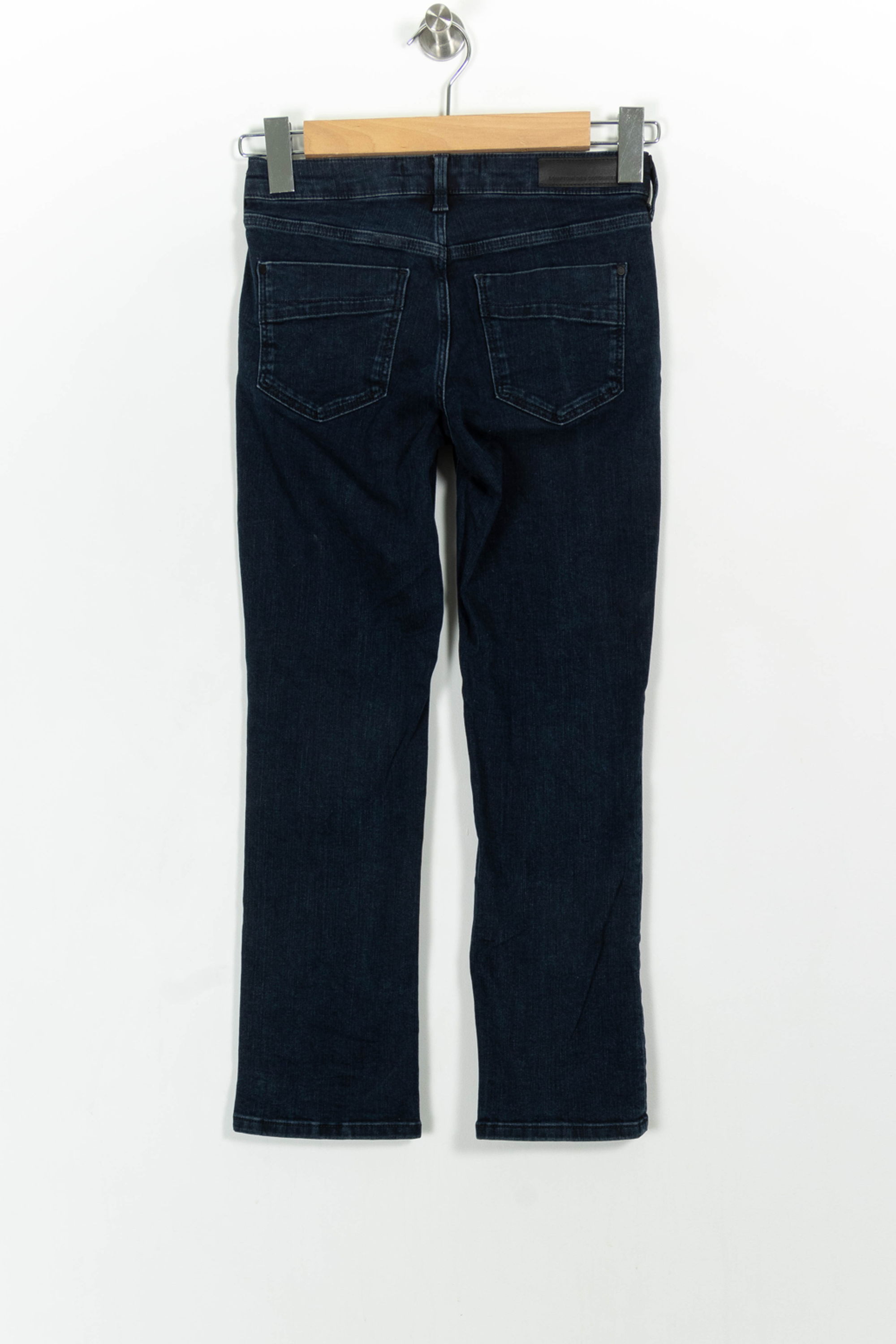 Cropped slim jeans with studs COMPTOIR DES COTONNIERS - Seconde main Blue