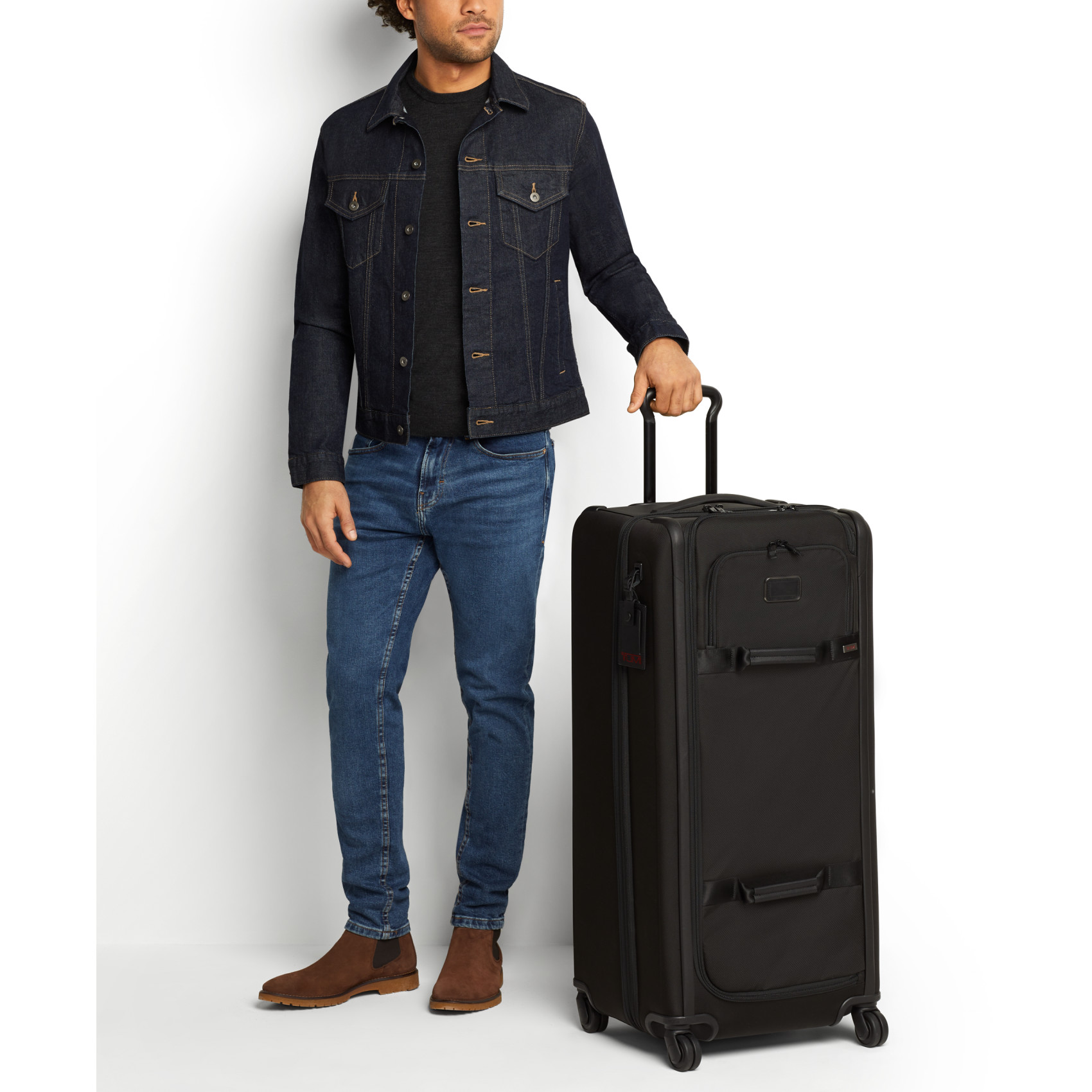 Tumi Alpha Extra Large Wheeled Travel Duffle TUMI Black