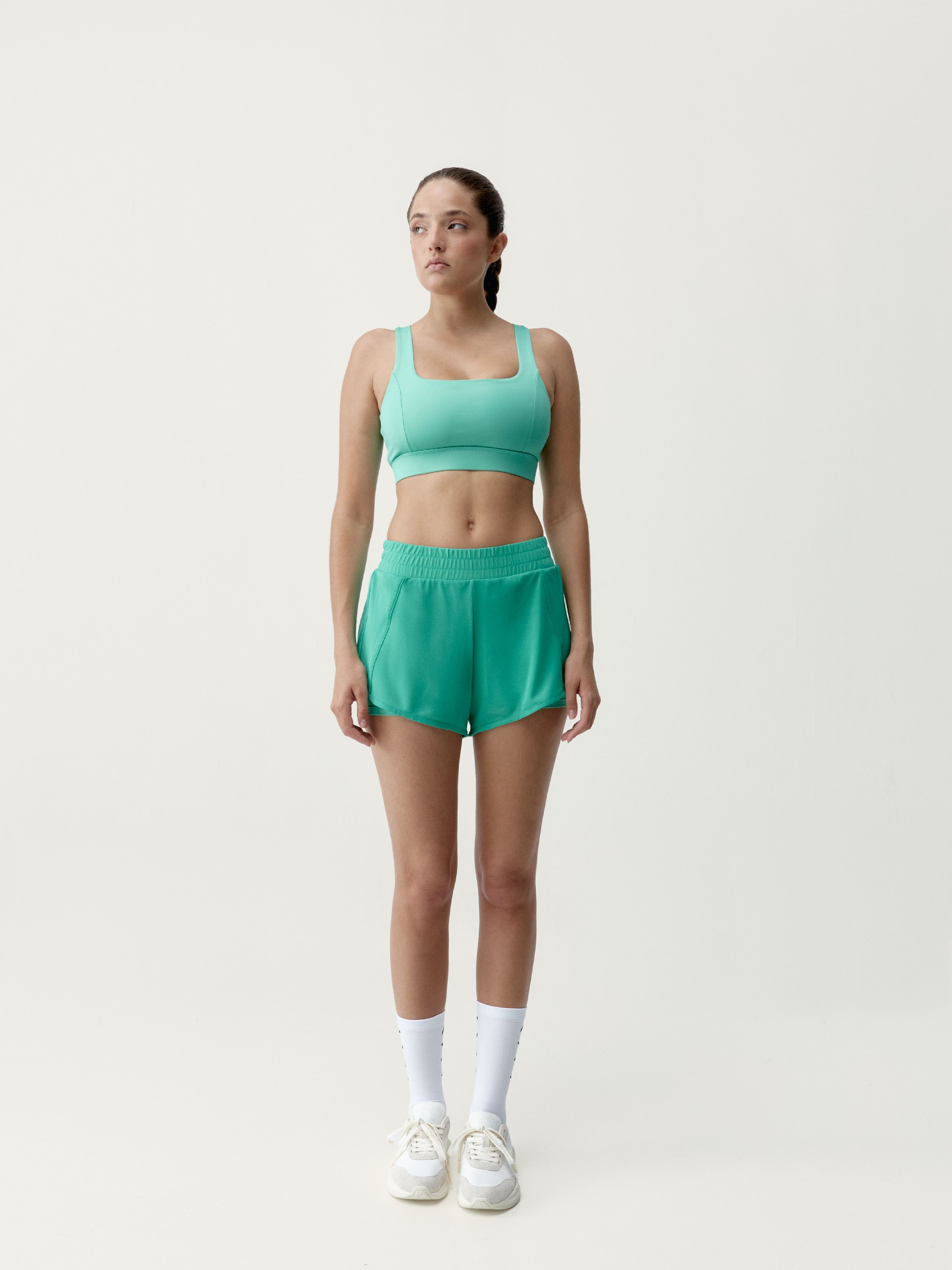 Short women's sports training padma 2.0 | Blue BORN Women