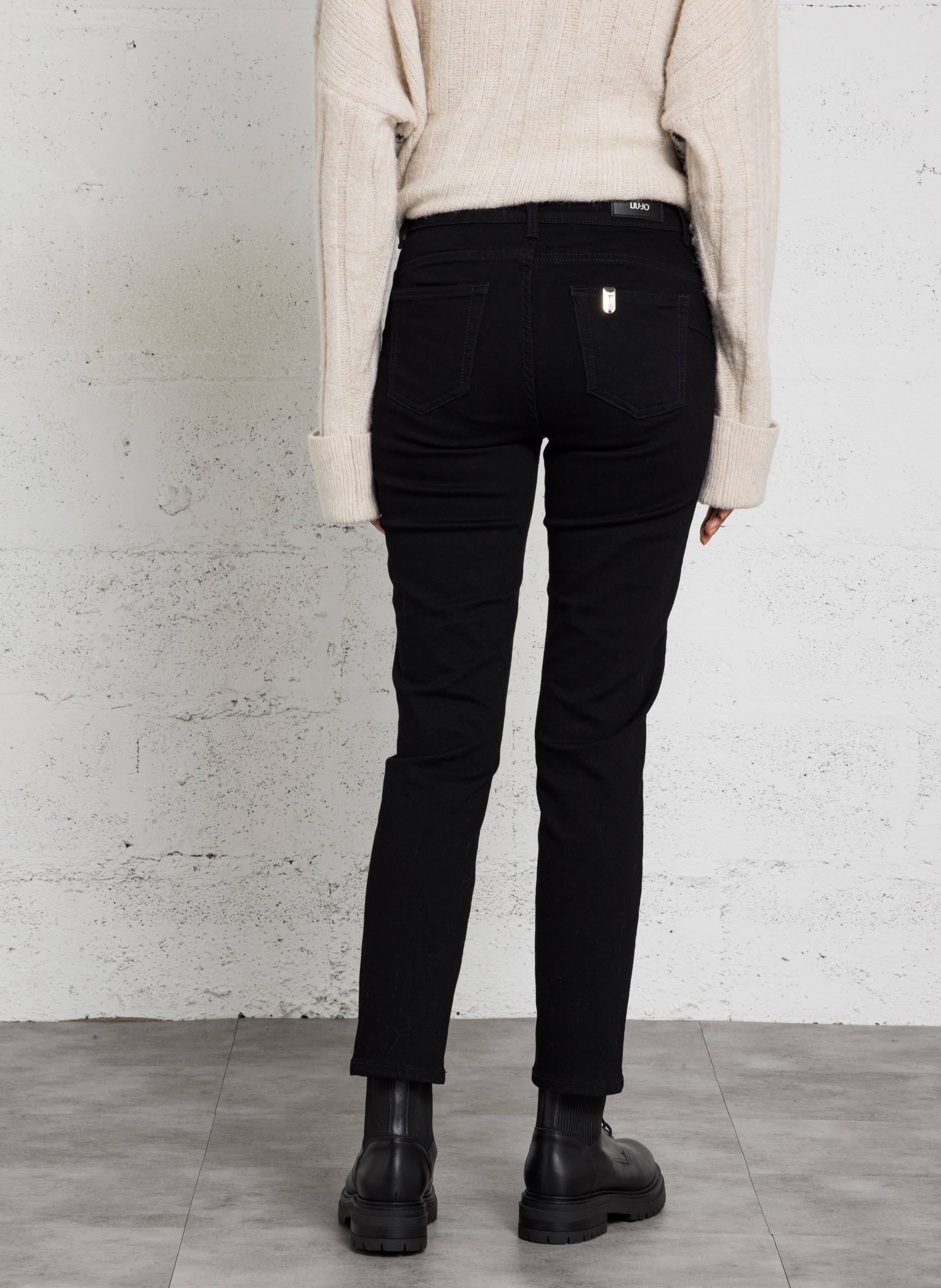 Slim-fit jeans LIU JO Zwart