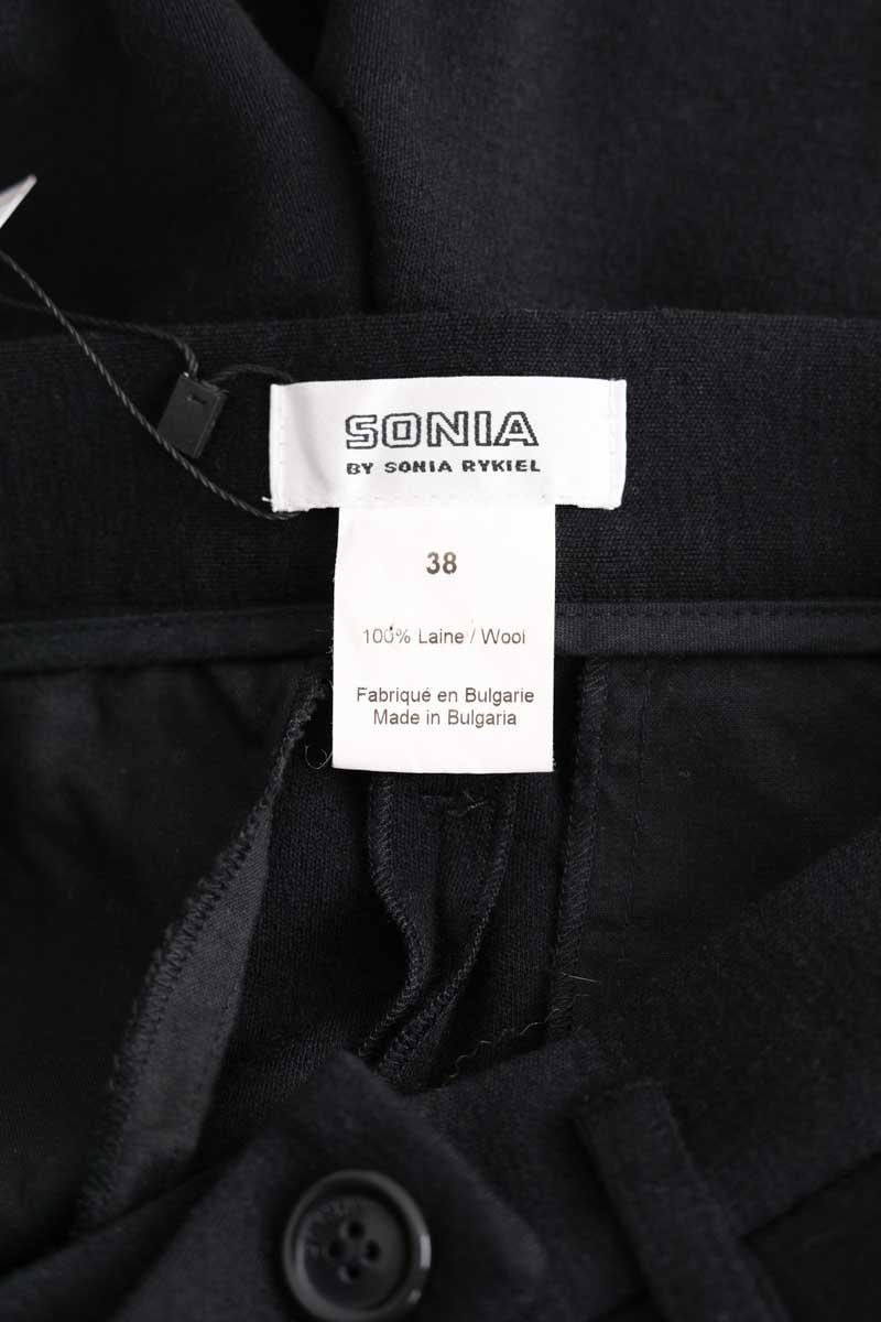 Straight-leg pants SONIA RYKIEL - Seconde Main Black