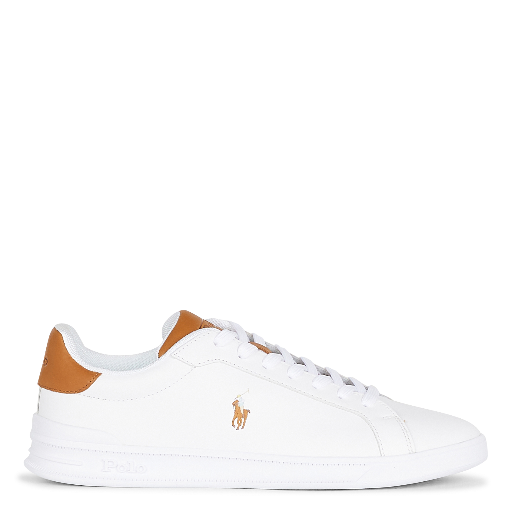Baskets basses en cuir POLO RALPH LAUREN Multicolore