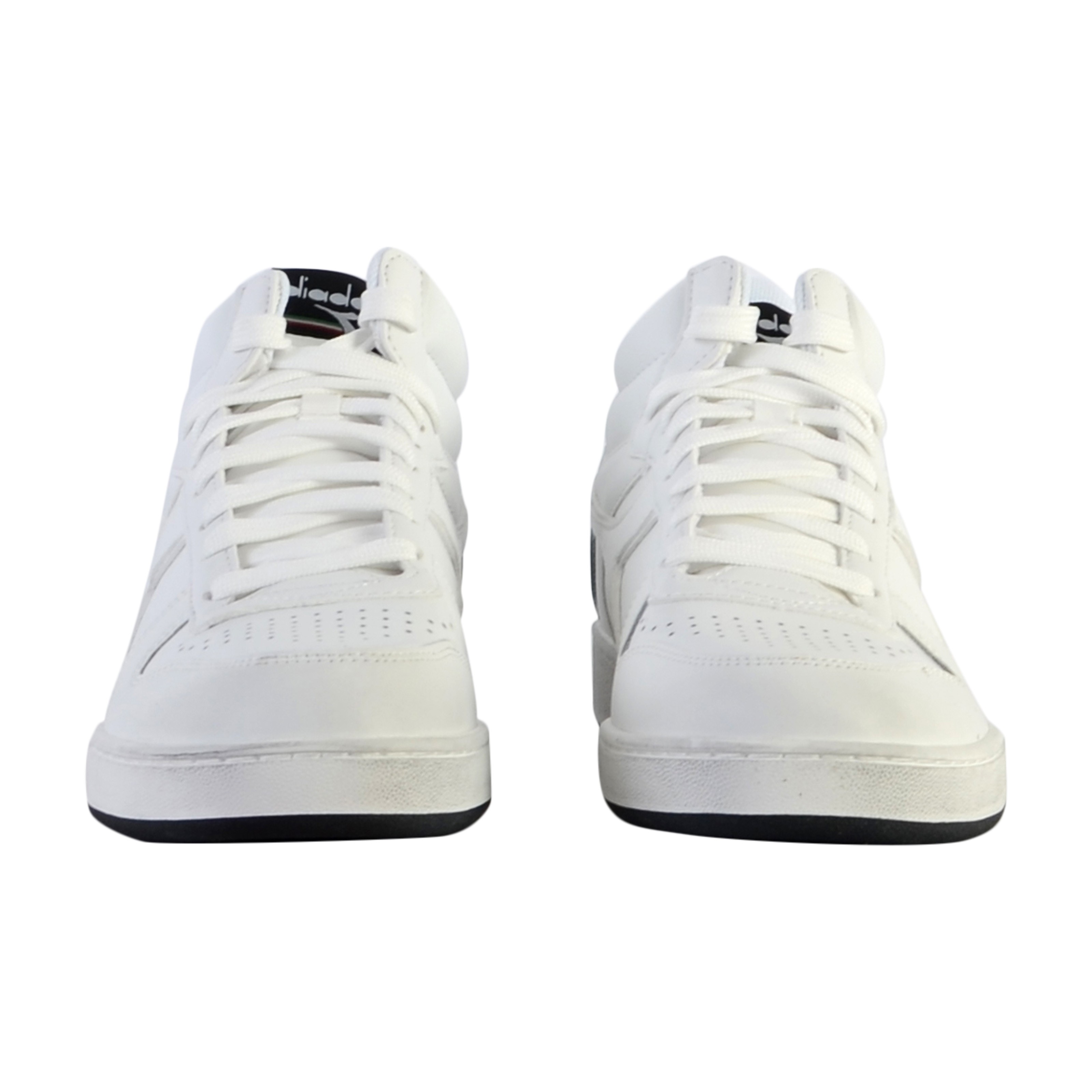 High-top leather sneakers magic demi icona DIADORA White