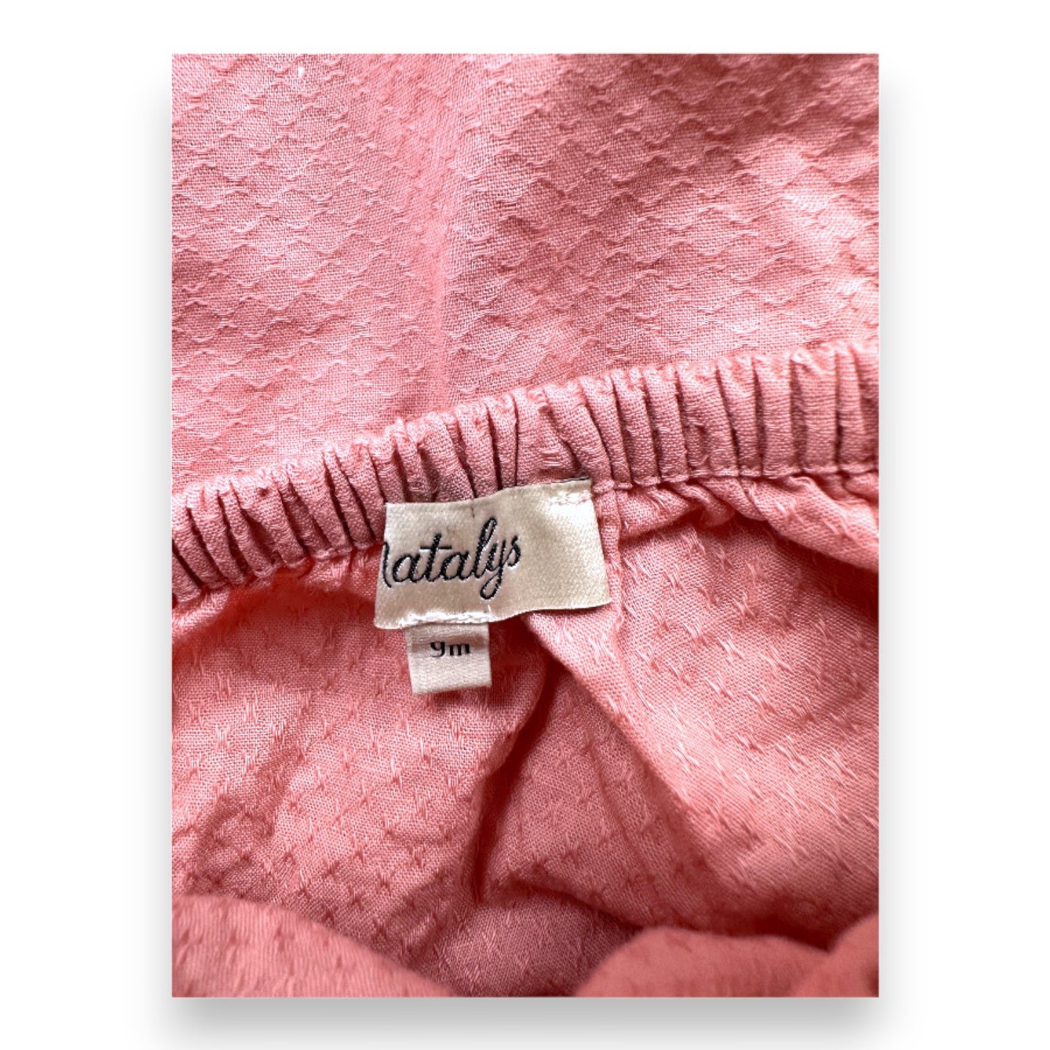 Pink Baby Set - 9 months NATALYS - Seconde Main Pink