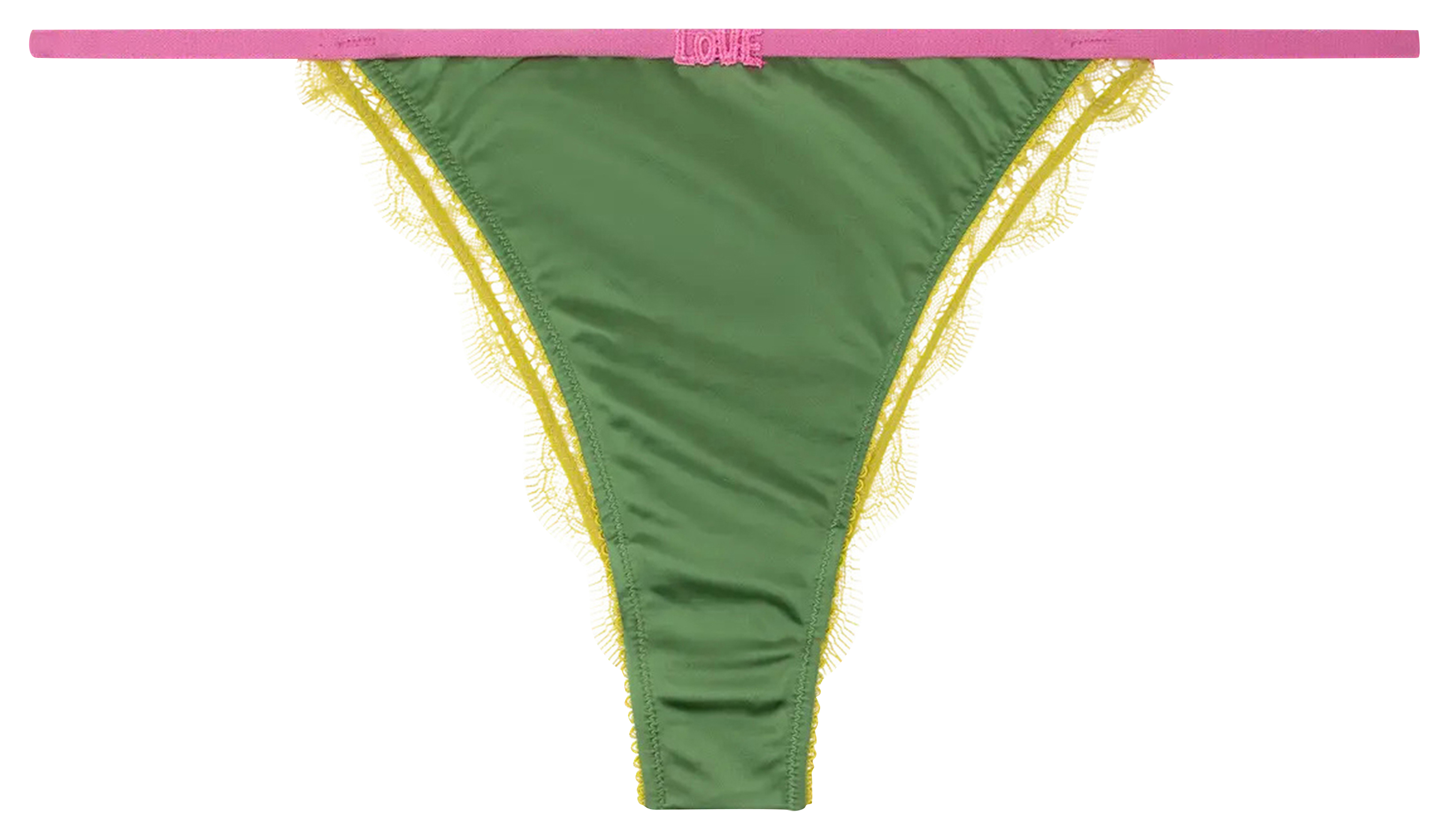 Aventurine - Tanga aus Spitze LOVE STORIES Grun